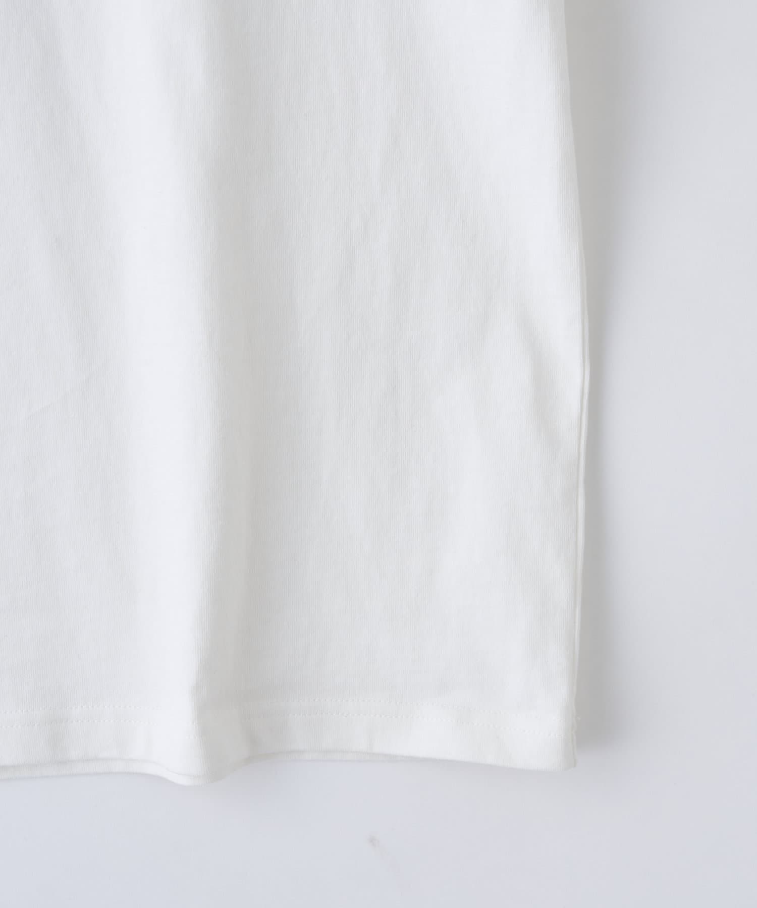 DISCOAT(ディスコート) 【ユニセックス】グラデーション刺繍ロゴTシャツ