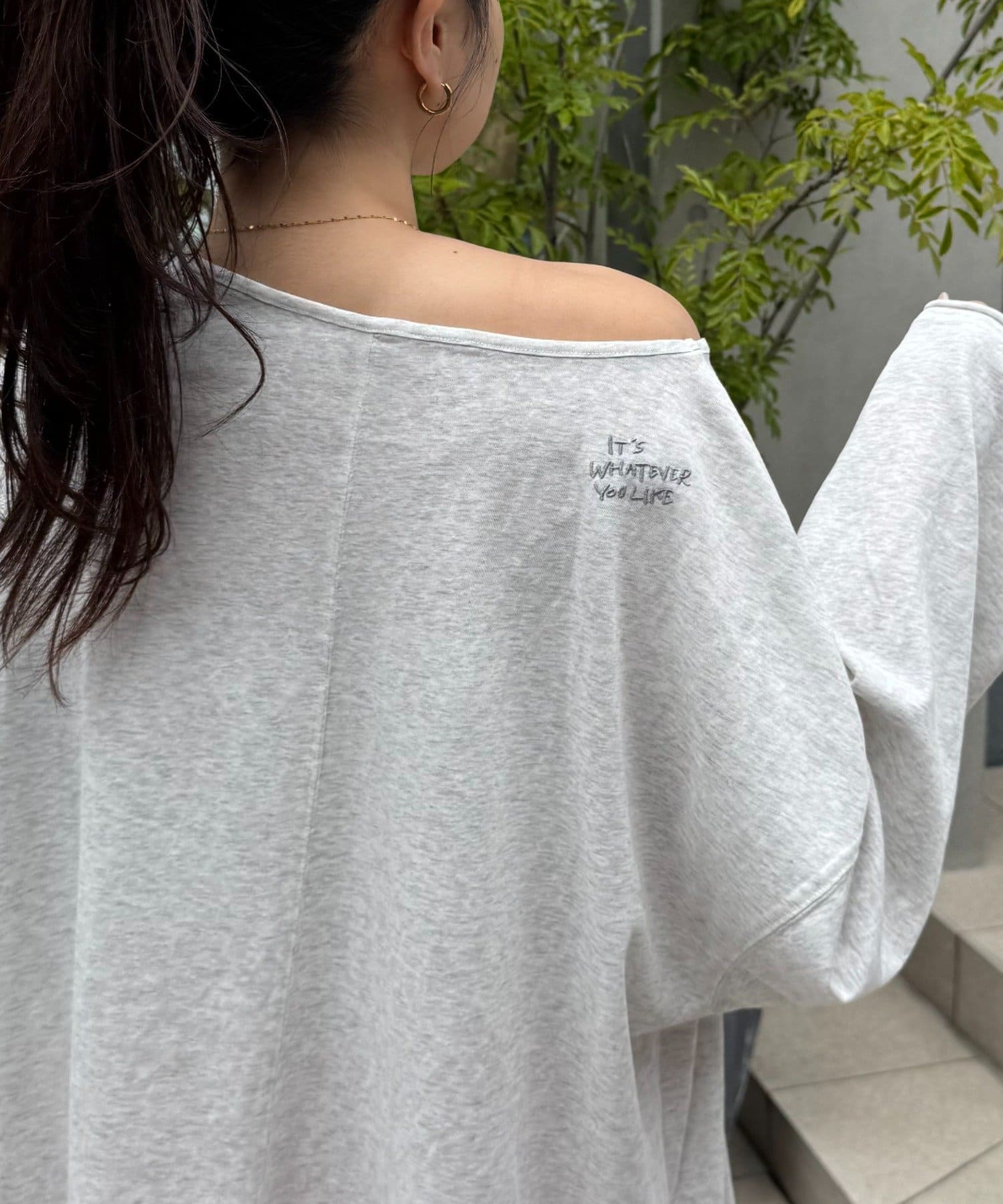CIAOPANIC TYPY(チャオパニックティピー) シアースラブワンポイント刺繍オーバーTee