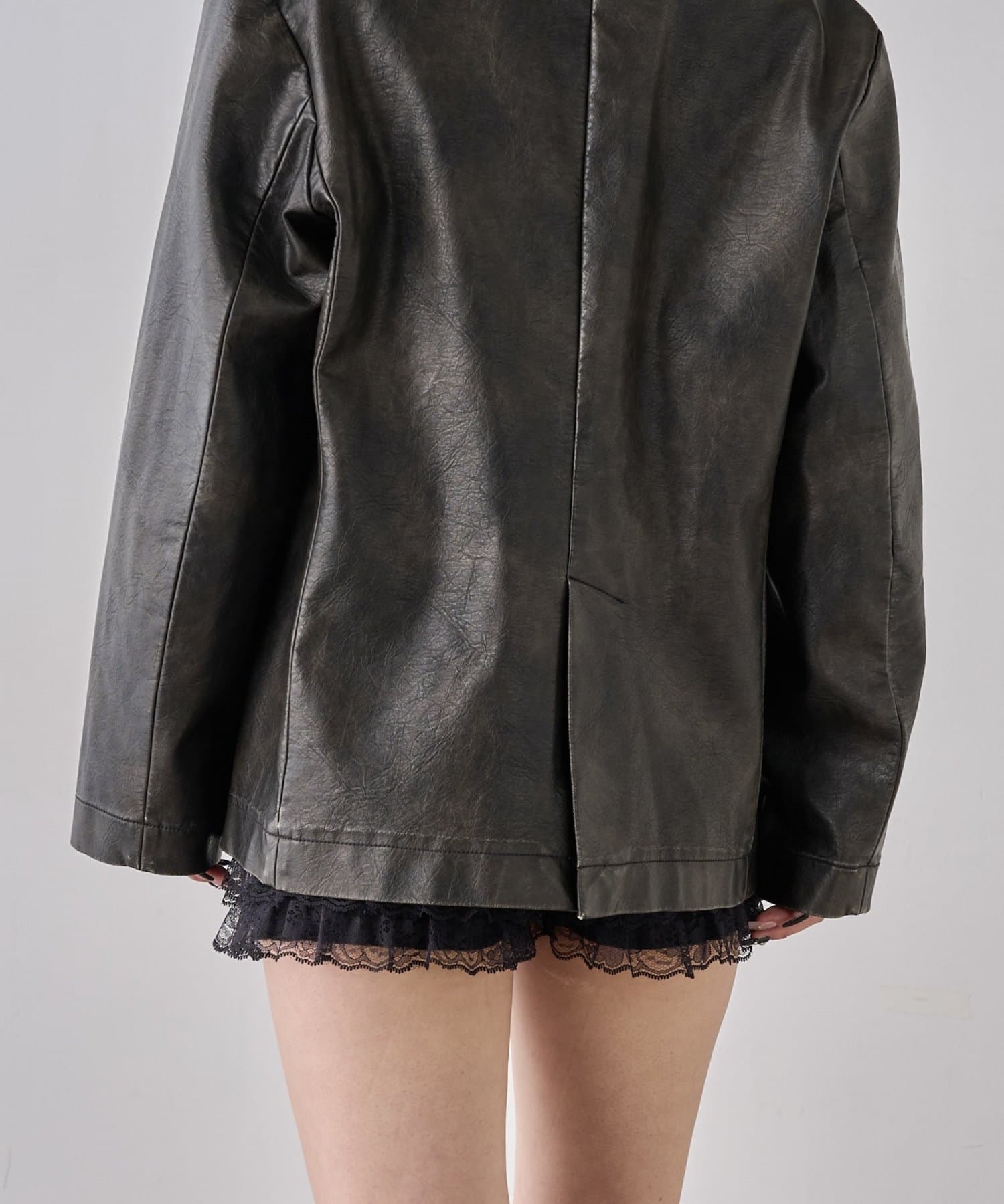 WHO’S WHO gallery(フーズフーギャラリー) ヴィンテージライクレザージャケット