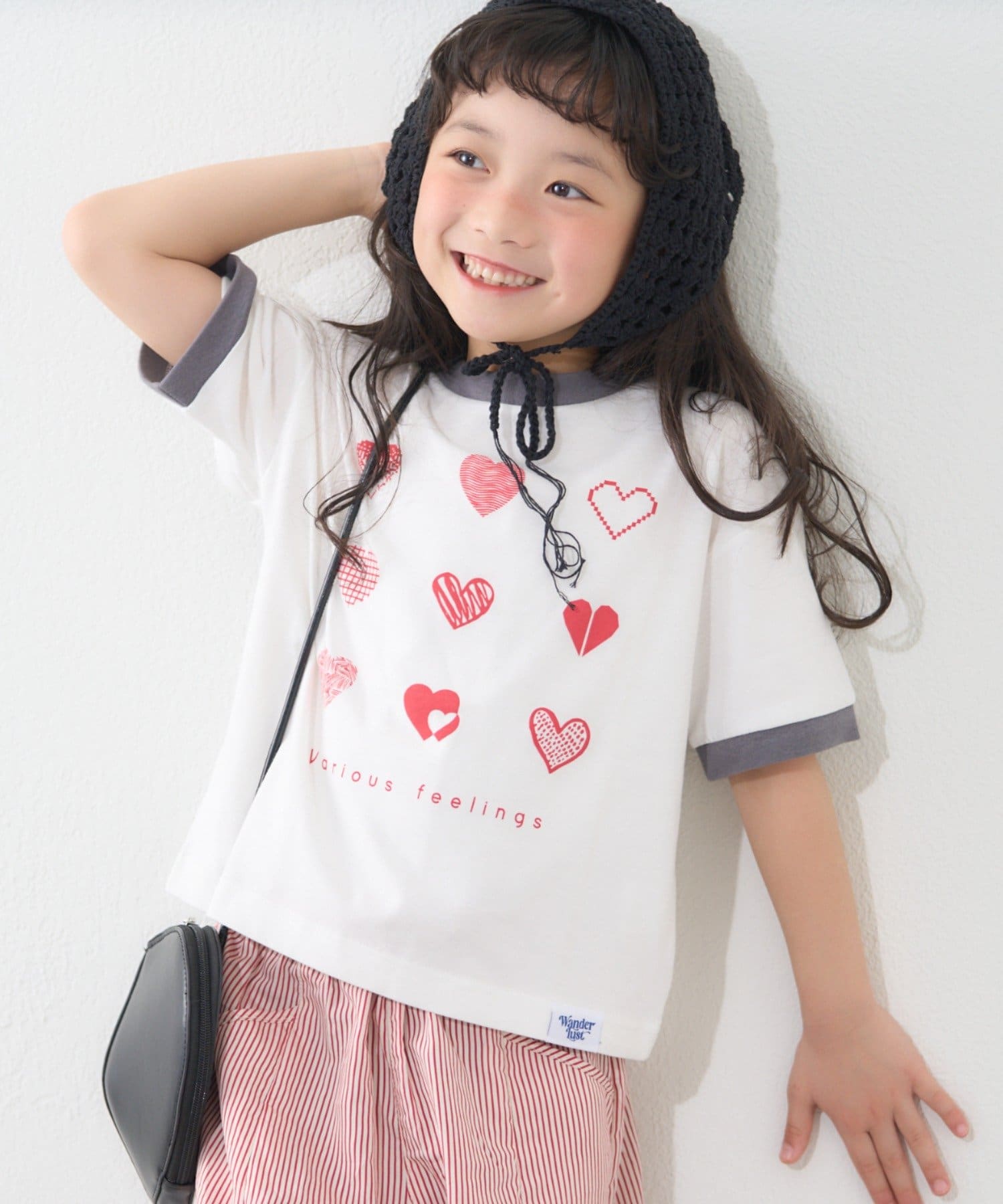 CIAOPANIC TYPY(チャオパニックティピー) 【KIDS】【プチプラ】アソート柄リンガーTEE
