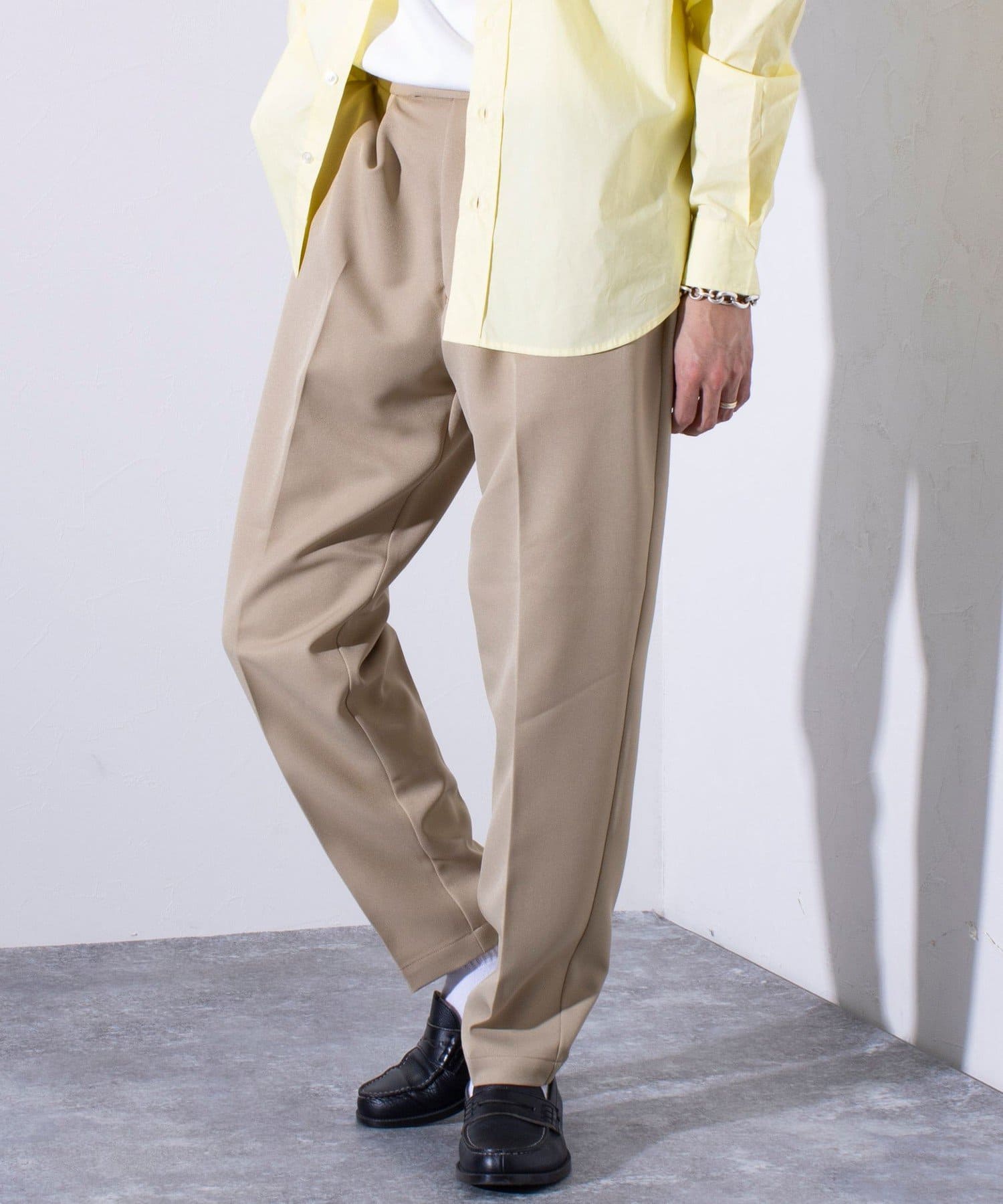 FREDY & GLOSTER(フレディ アンド グロスター) レディース 【SMITH'S AMERICAN】BROOKLYN trousers ベージュ