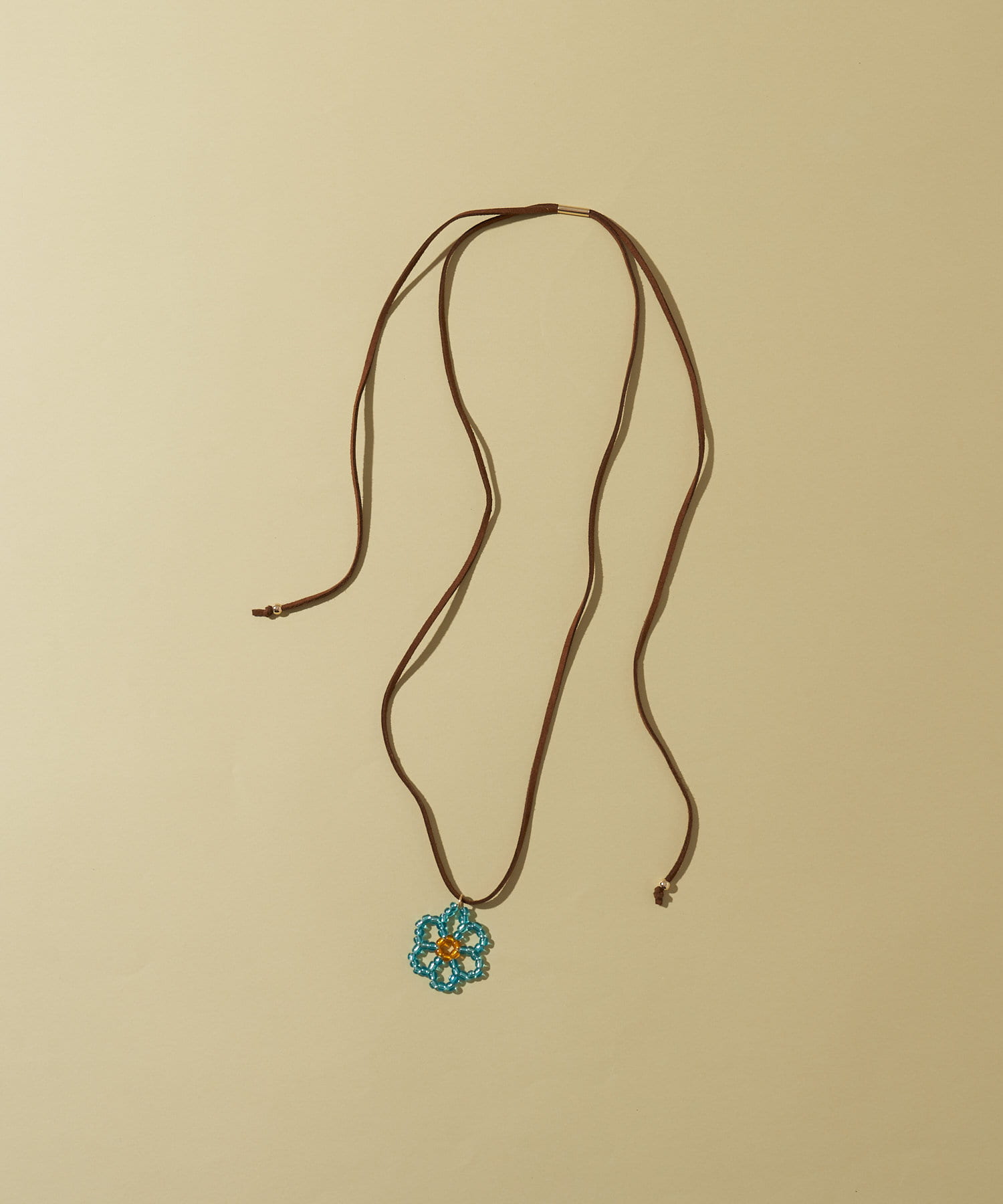 アクセサリー Ciao CAMBIO(カンビオ)】Silky Stripe Denim Band Collar Skipper 3-4