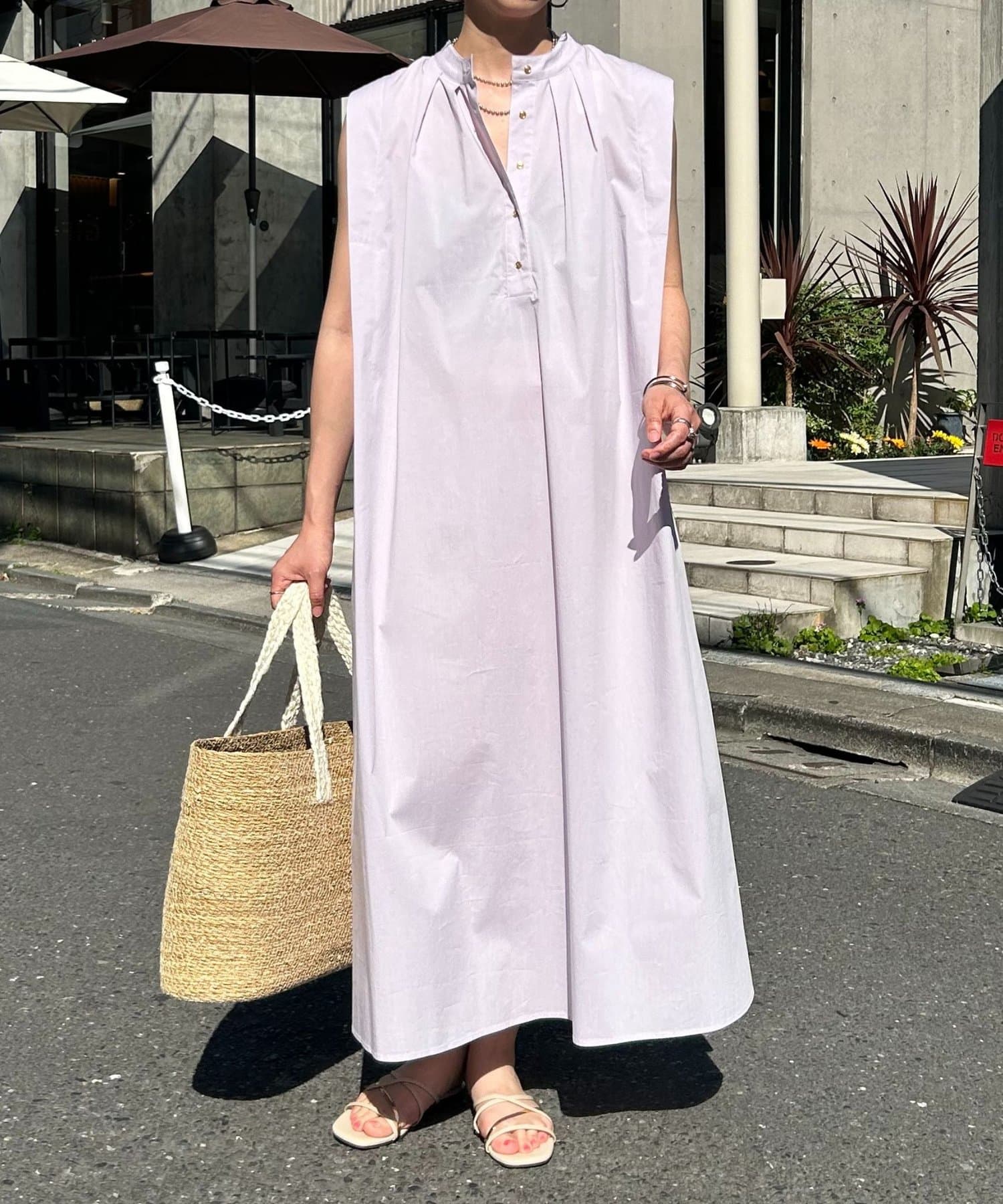 Jena　espace merveilleux(ジェナ　エスパスメルヴェイユ) 2WAYタックスリーブワンピース