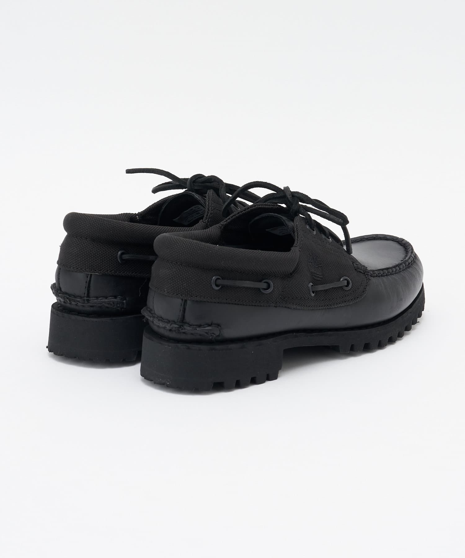 Timberland★オーセンティック ハンドソーン ボートシューズ 　ブラック オーセンティック ハンドソーン ボート シューズ メンズ
