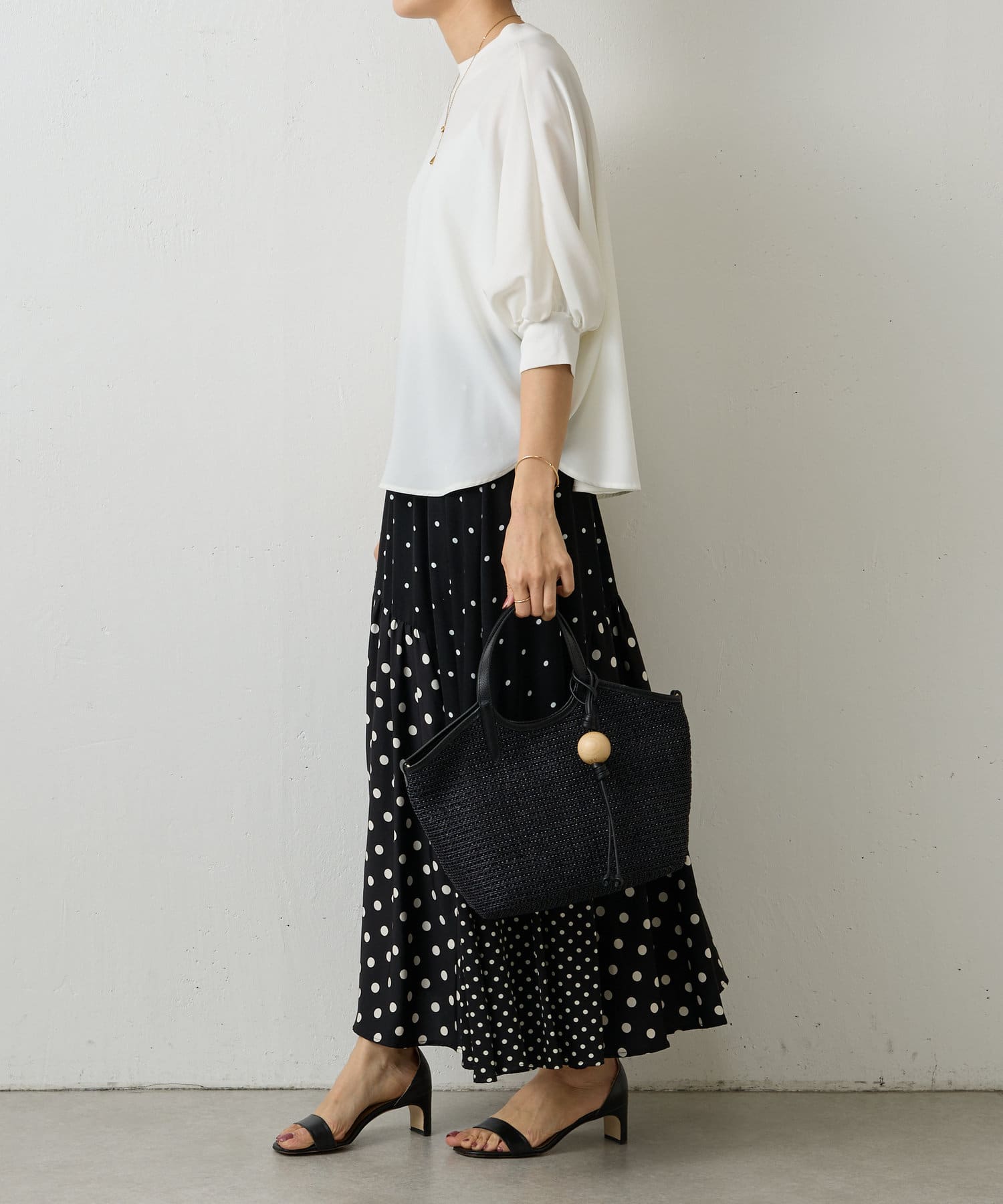 BEARDSLEY(ビアズリー) 《russet×BEARDSLEY》カゴ2wayトートバッグ