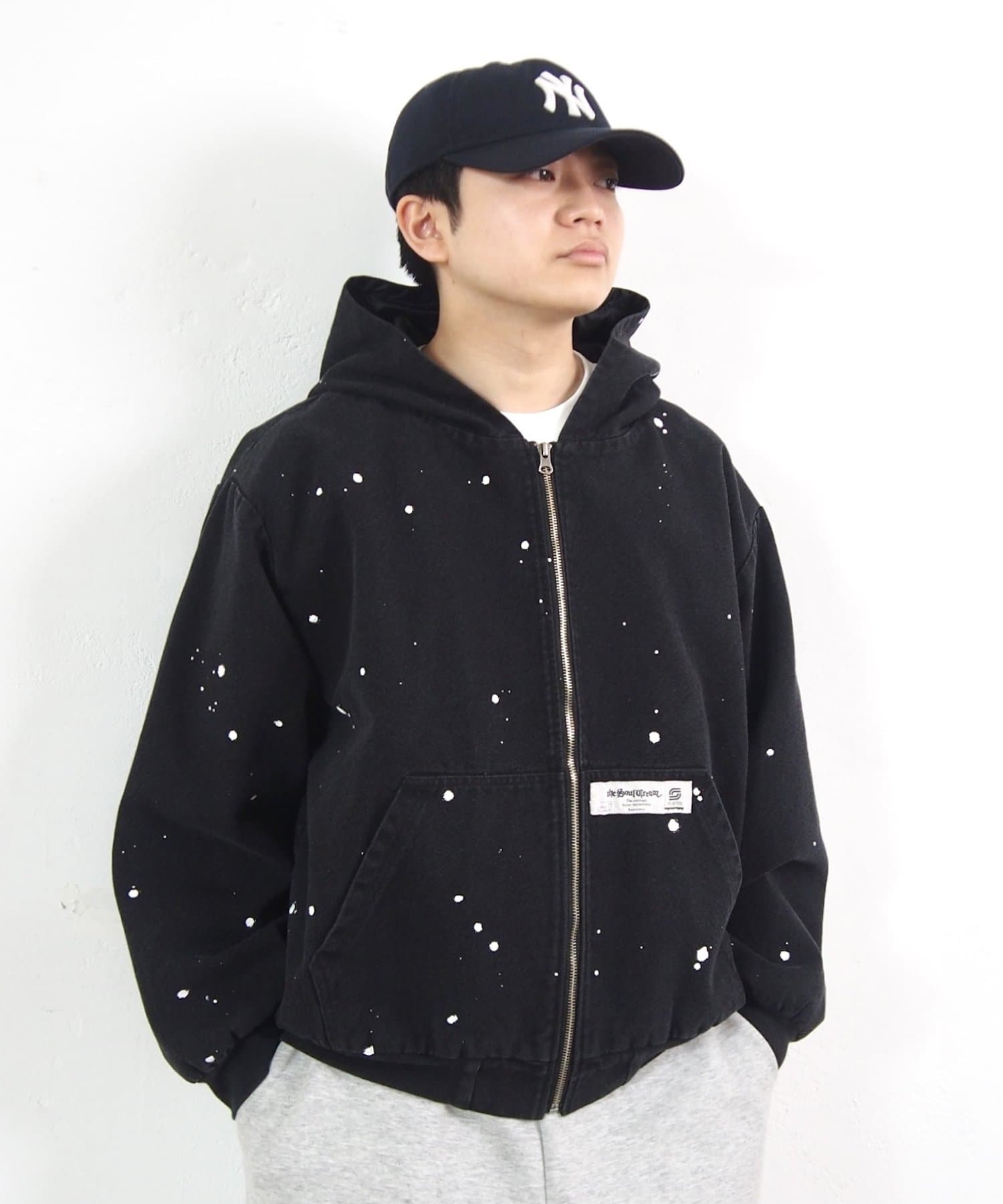 WHO’S WHO gallery(フーズフーギャラリー) 【UNISEX/ユニセックス】Sourcreamダックフードジップブルゾン