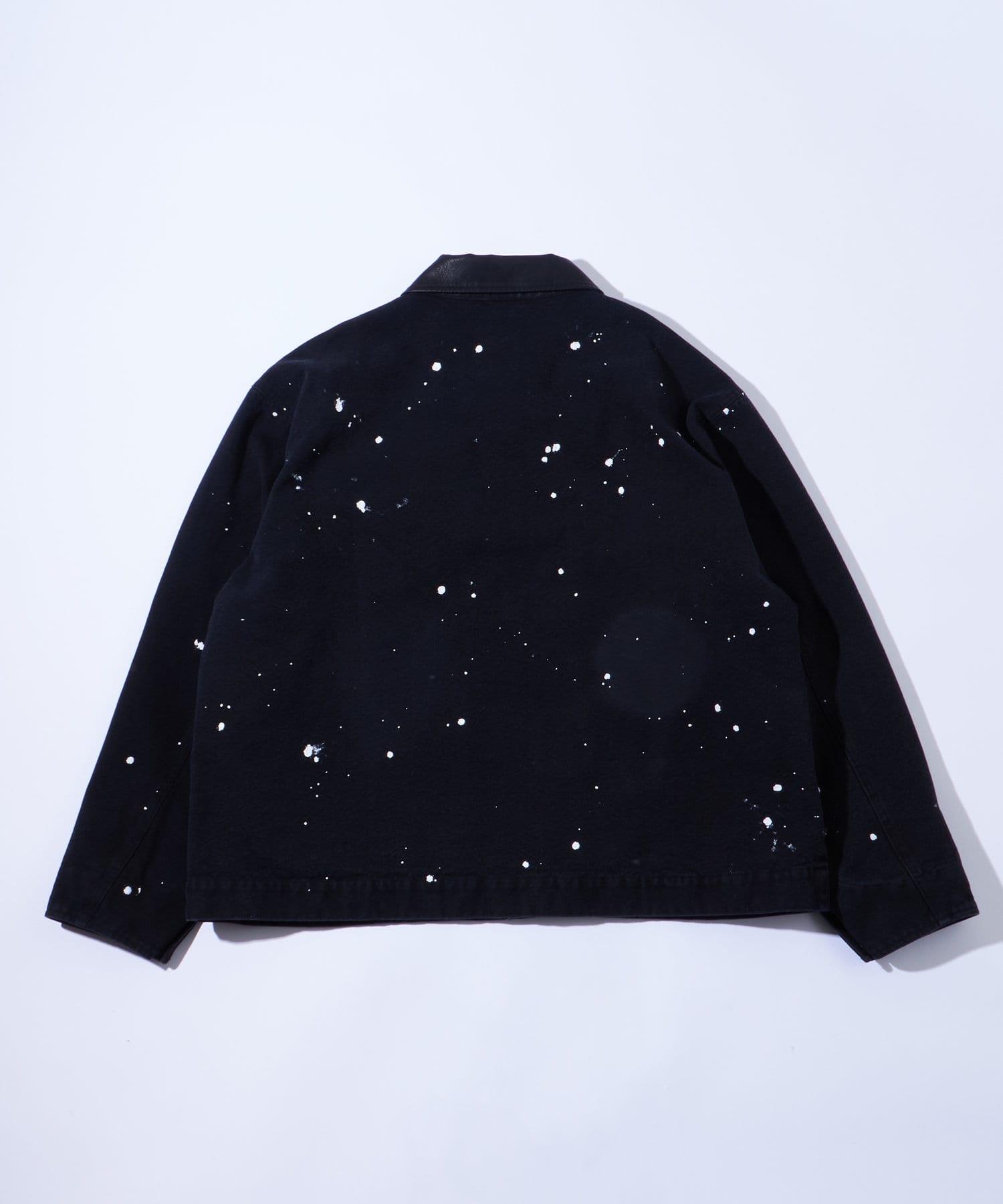 WHO’S WHO gallery(フーズフーギャラリー) 【UNISEX/ユニセックス】SOURCREAM/襟レザー切替ダックジャケット