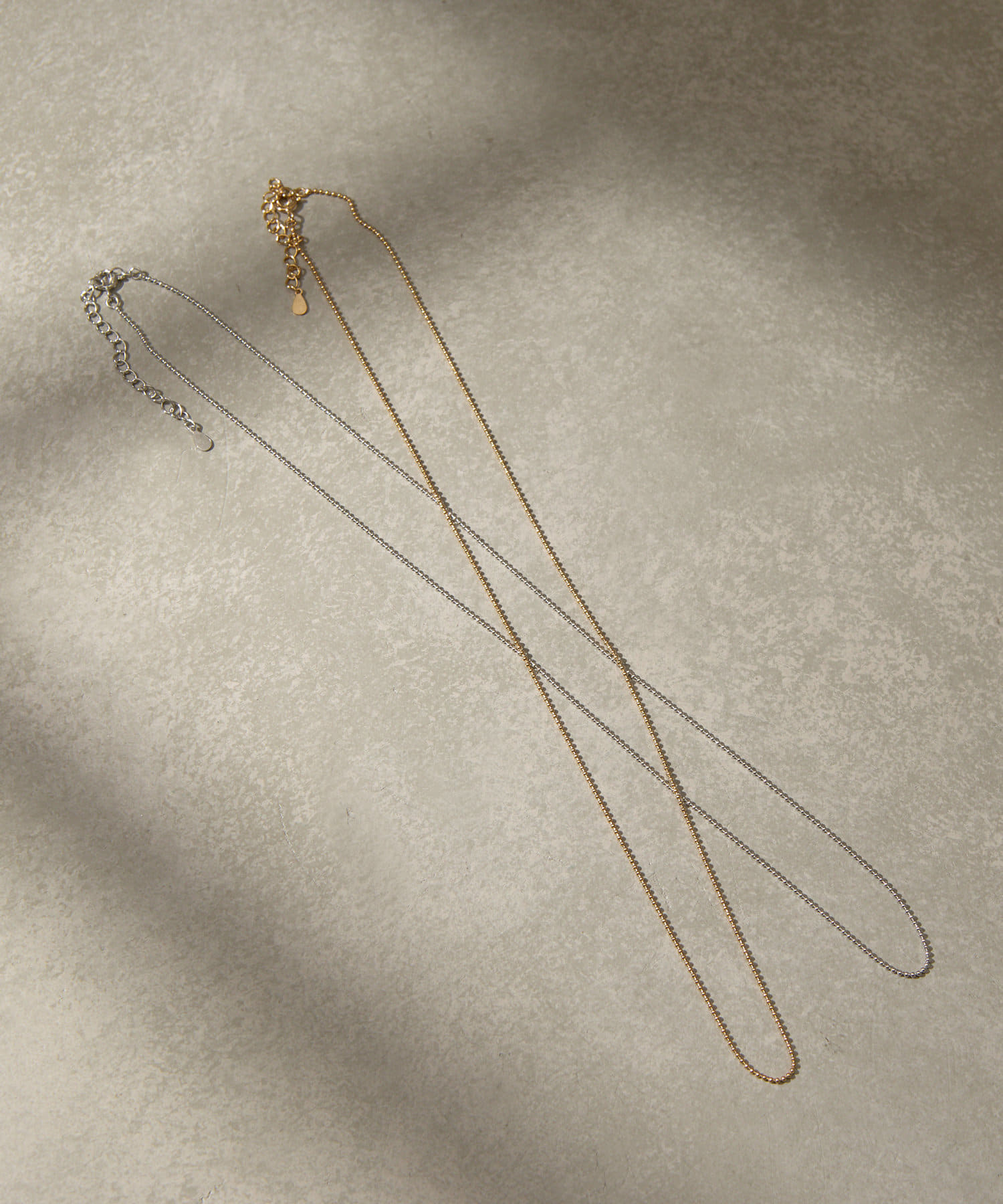 Lattice(ラティス) ＜silver925＞華奢メタルボールネックレス