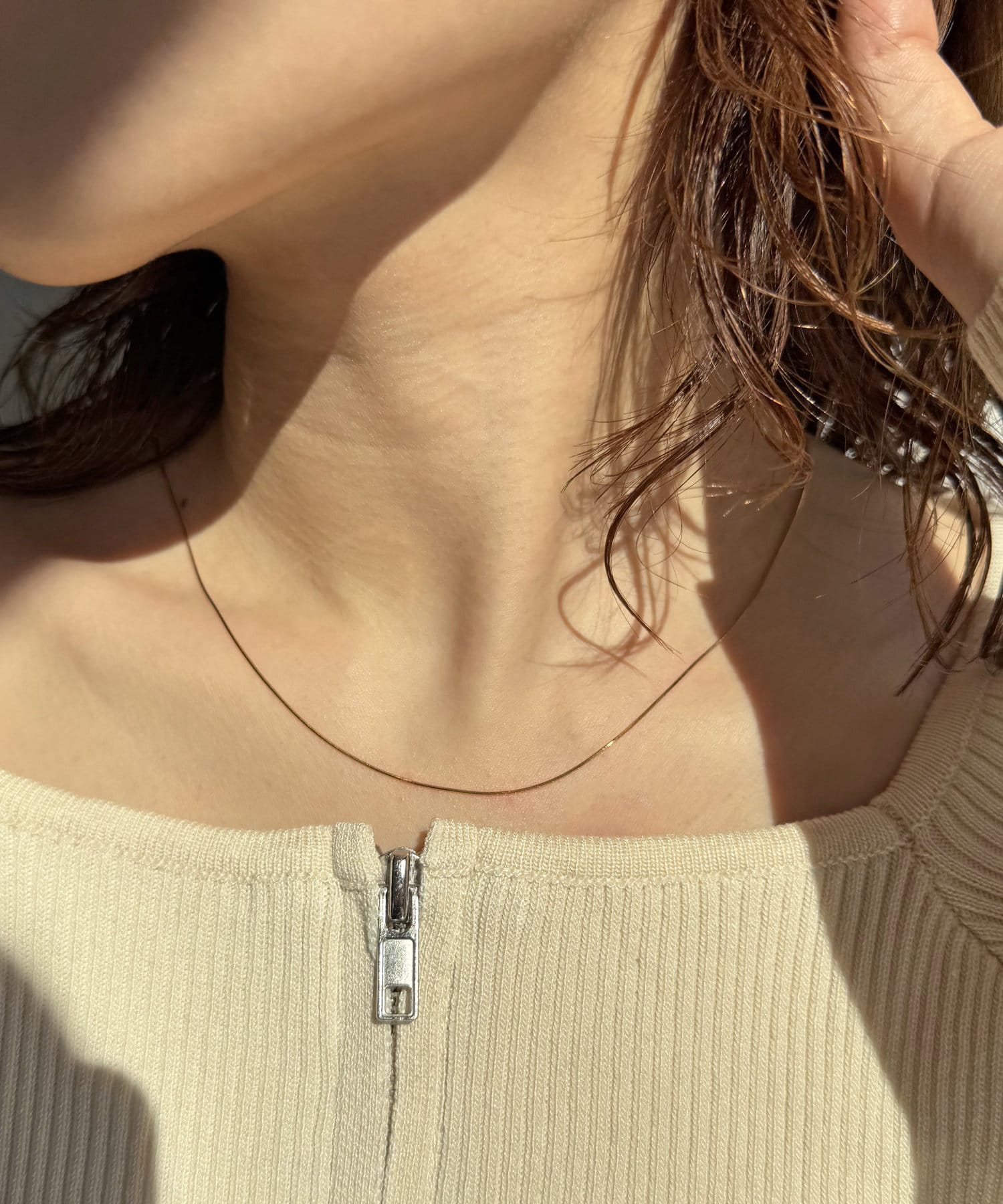 シャイニービーズネックレス silver925 シルバー925 45 50 55 silver シルバー 925 ビーズ 一連 シャイニー ネックレス 40 45