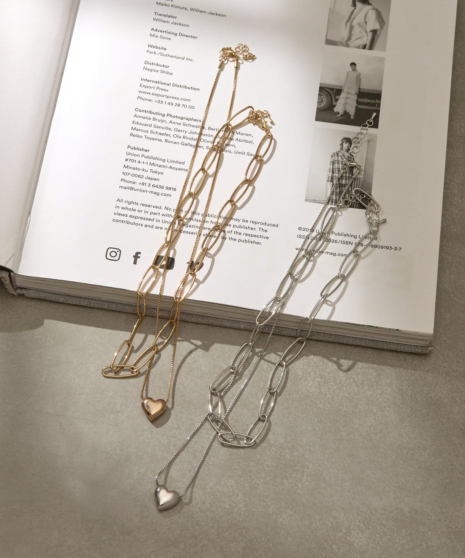 Lattice(ラティス) ハートネックレスセット(2P)