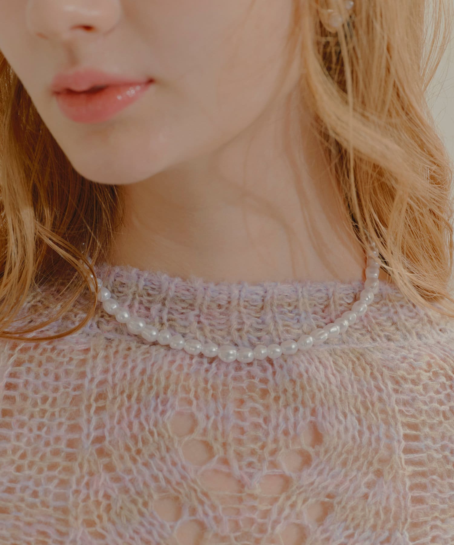 Lattice(ラティス) パールネックレス