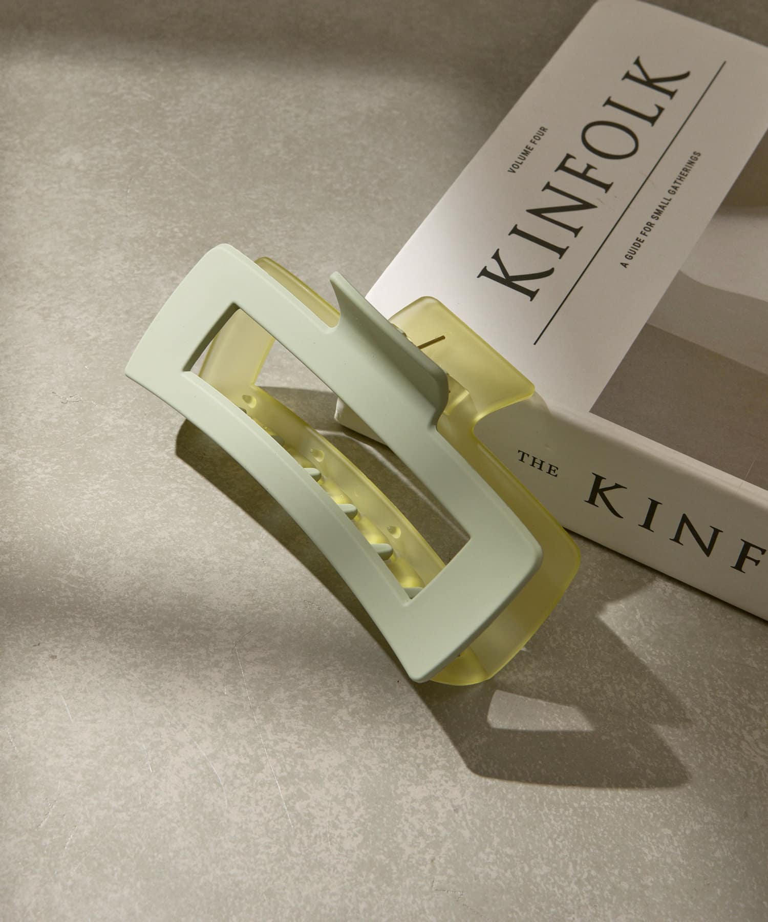 Lattice(ラティス) バイカラースクエアクリップ