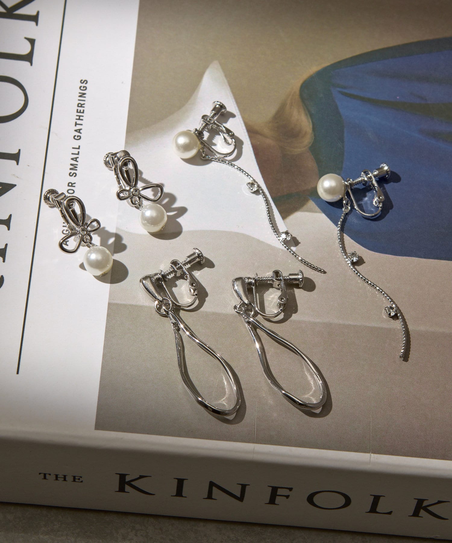 Lattice(ラティス) ニュアンスメタルイヤリング