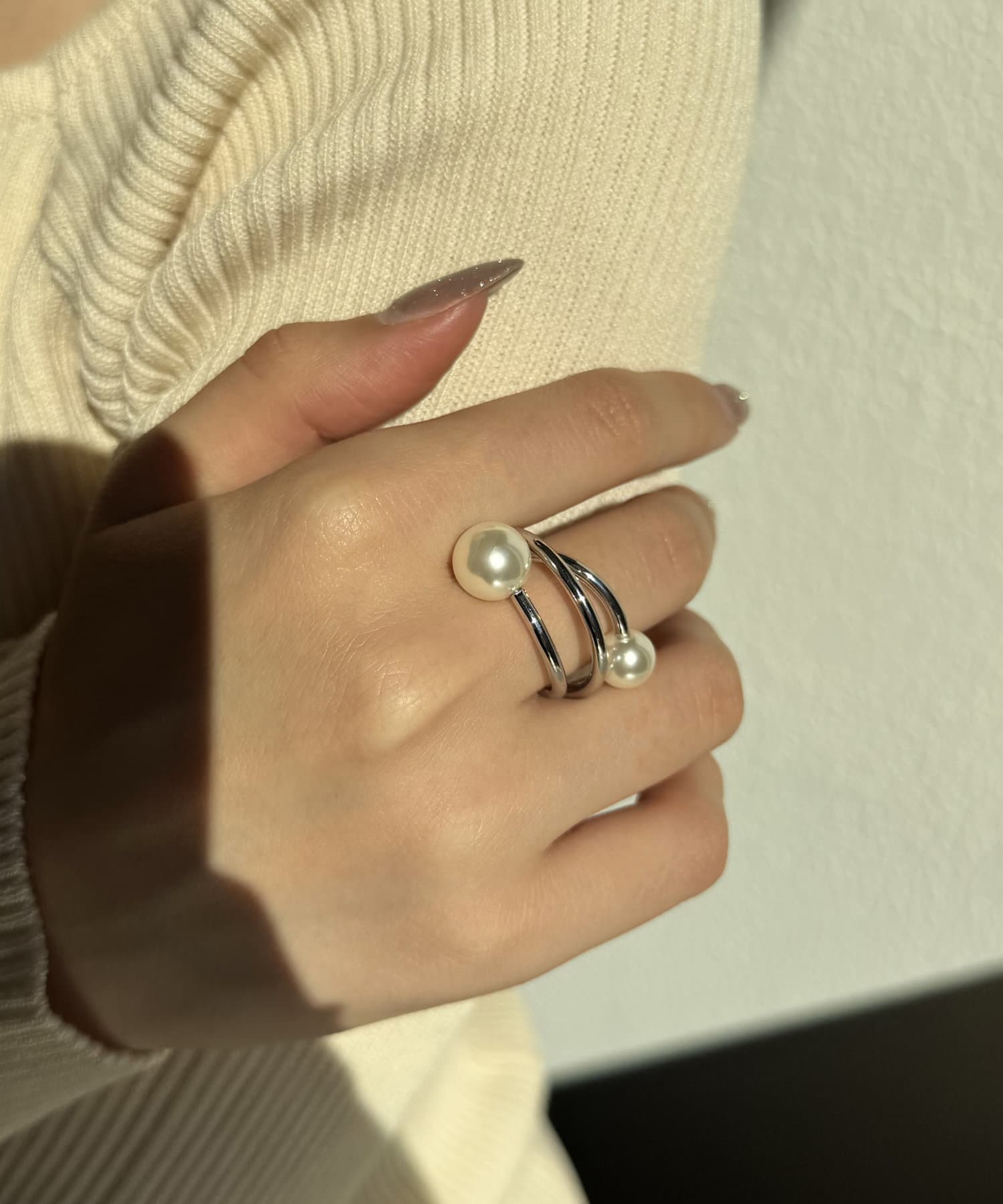 Lattice(ラティス) パールボリュームリング