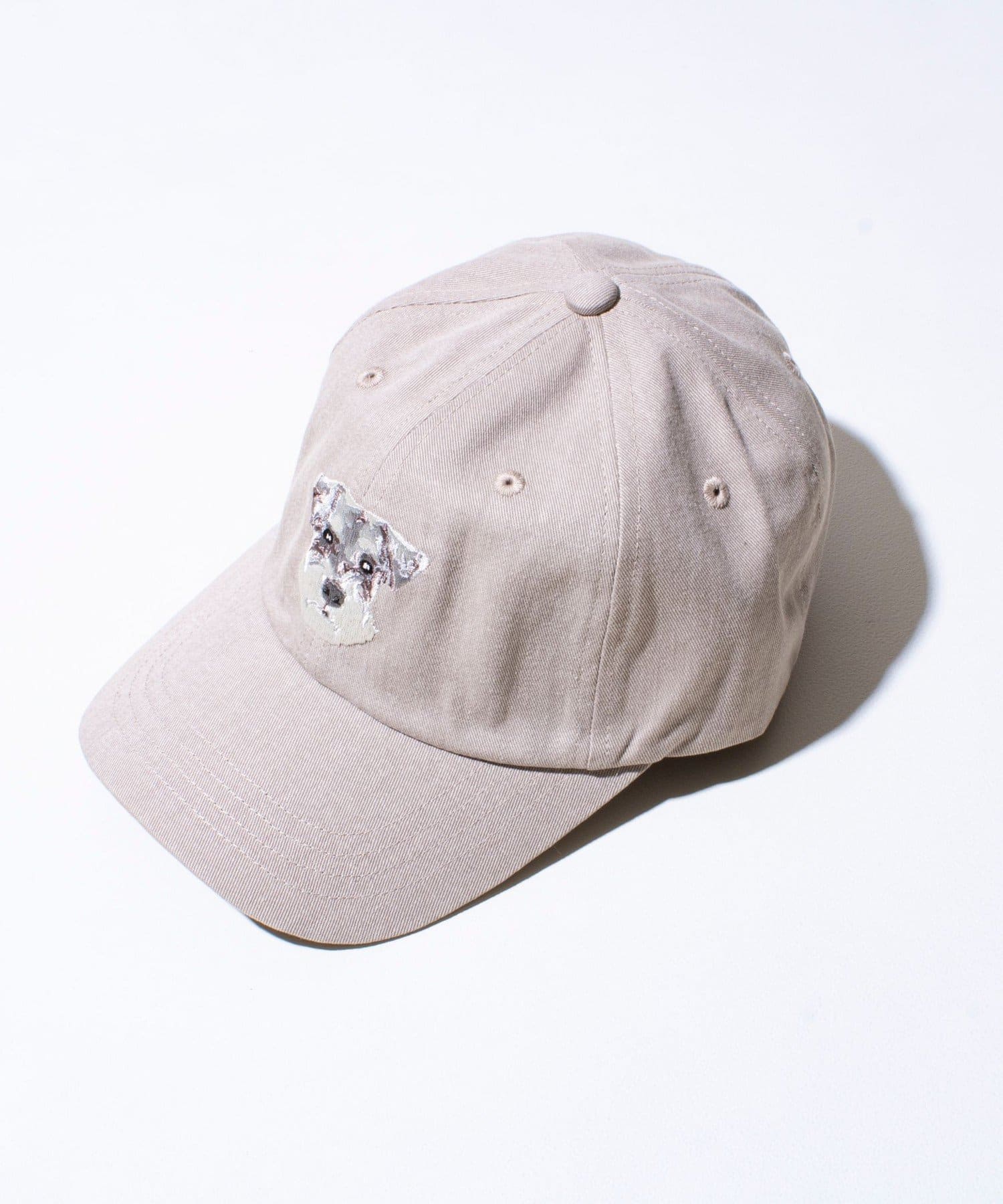 FREDY & GLOSTER(フレディ アンド グロスター) レディース 【GLOSTER】WASHED DOG embroidery CAP 刺繍 ベージュその他1