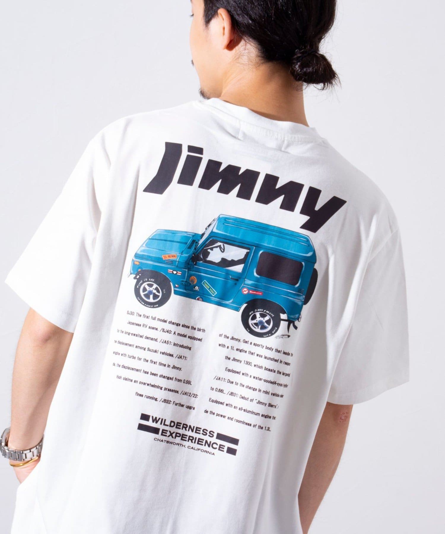 FREDY & GLOSTER(フレディ アンド グロスター) レディース 【WILDERNESS EXPERIENCE×JIMNY】別注Tシャツ オフホワイト