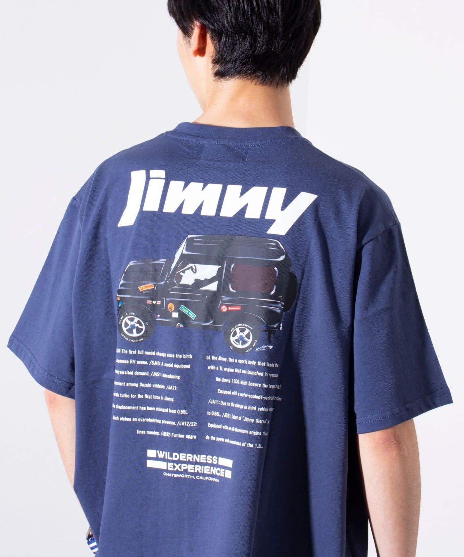 FREDY & GLOSTER(フレディ アンド グロスター) レディース 【WILDERNESS EXPERIENCE×JIMNY】別注Tシャツ インディゴブルー