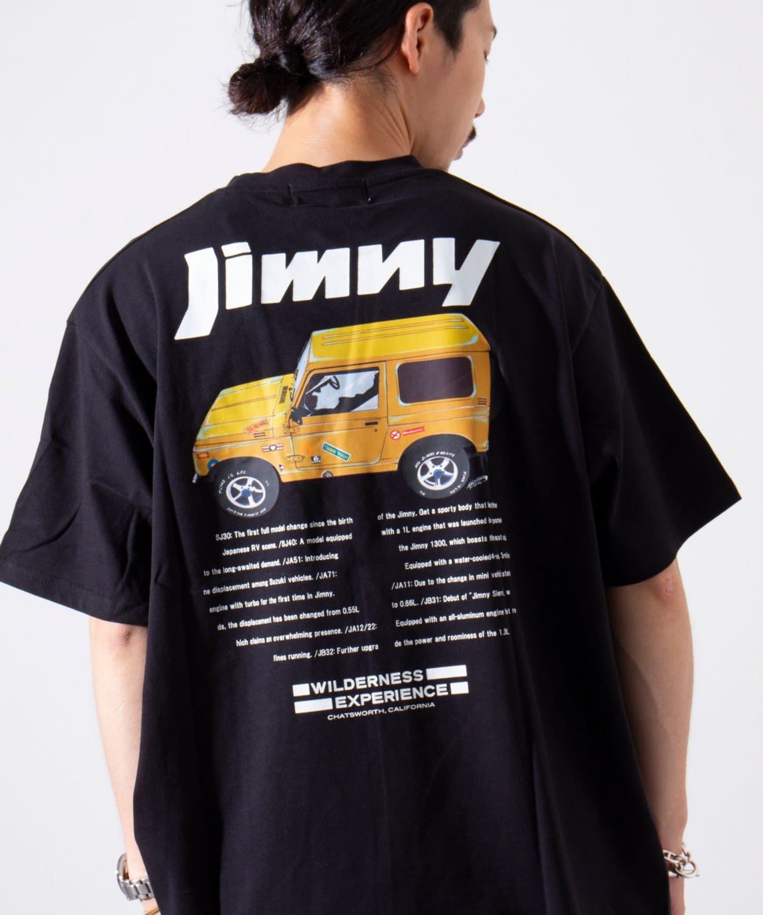 FREDY & GLOSTER(フレディ アンド グロスター) レディース 【WILDERNESS EXPERIENCE×JIMNY】別注Tシャツ ブラック