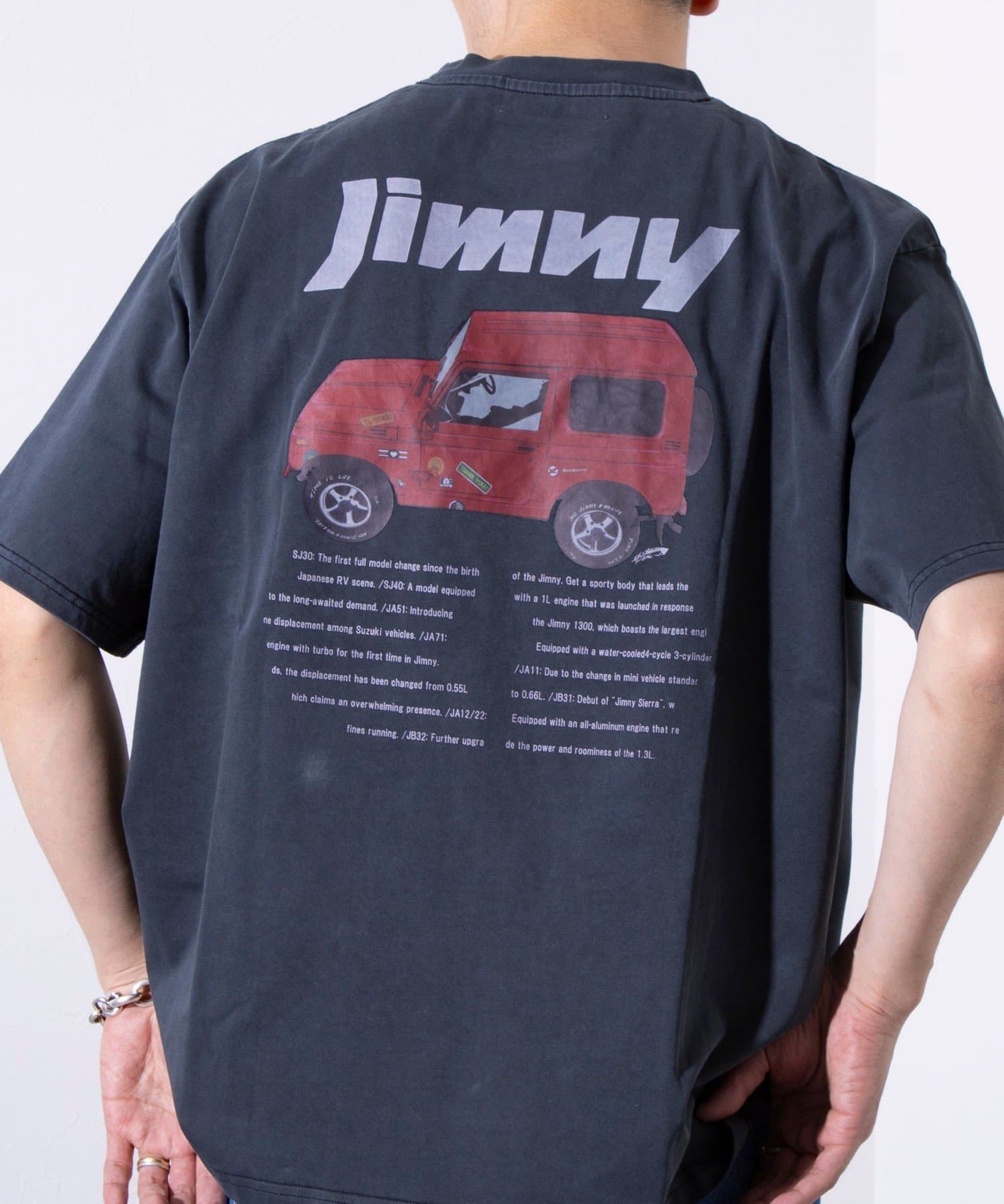 FREDY & GLOSTER(フレディ アンド グロスター) レディース 【WILDERNESS EXPERIENCE×JIMNY】別注Tシャツ チャコールグレー