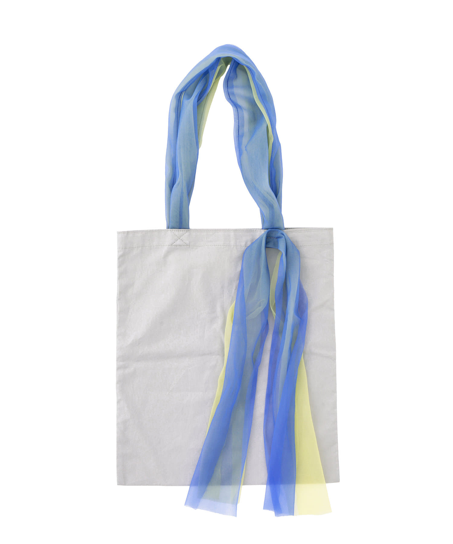 3COINS(スリーコインズ) チュールリボンエコトートBAG