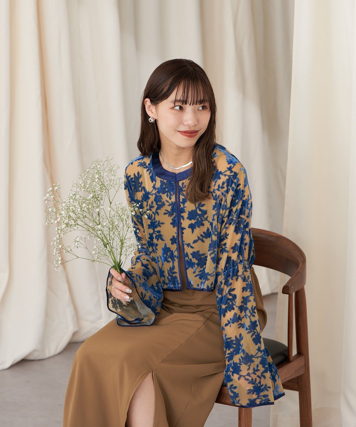 数量限定セール  マルチWAY】ベロアフラワーボレロ付きワンピース | CIAOPANIC スーツ・フォーマル・ドレス