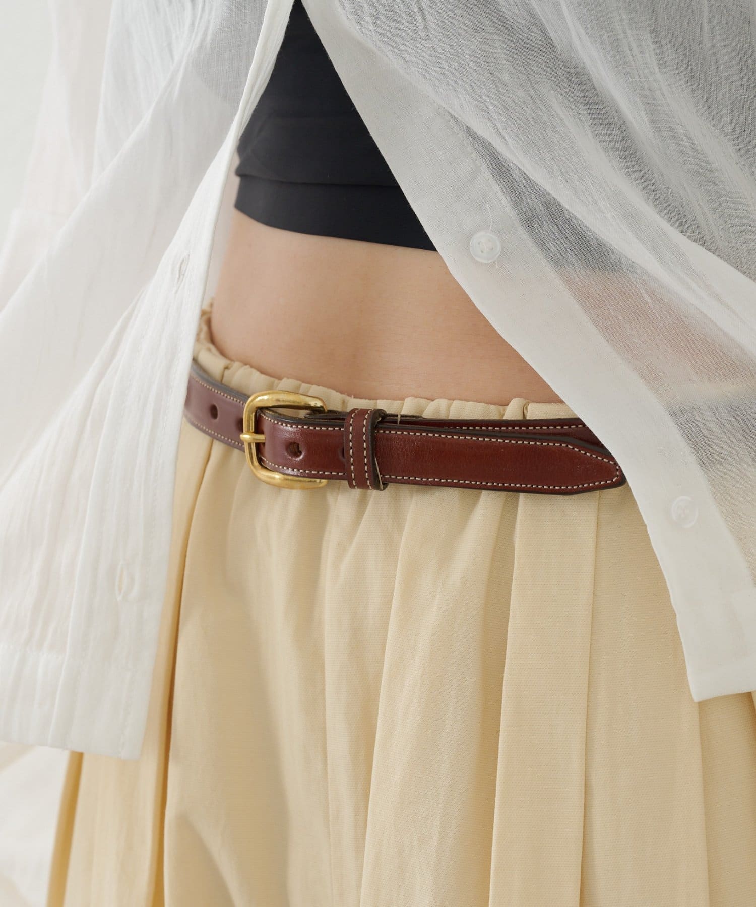 TORY LEATHER Raised Belt | Omekashi(オメカシ)レディース