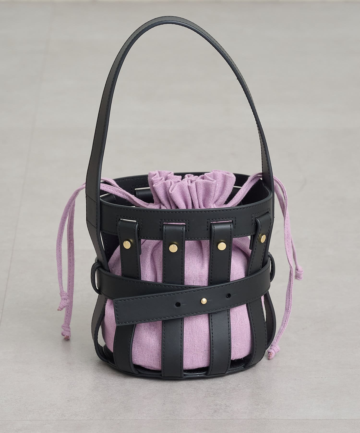 Omekashi(オメカシ) LENK(リンク) Cage Linen BAG