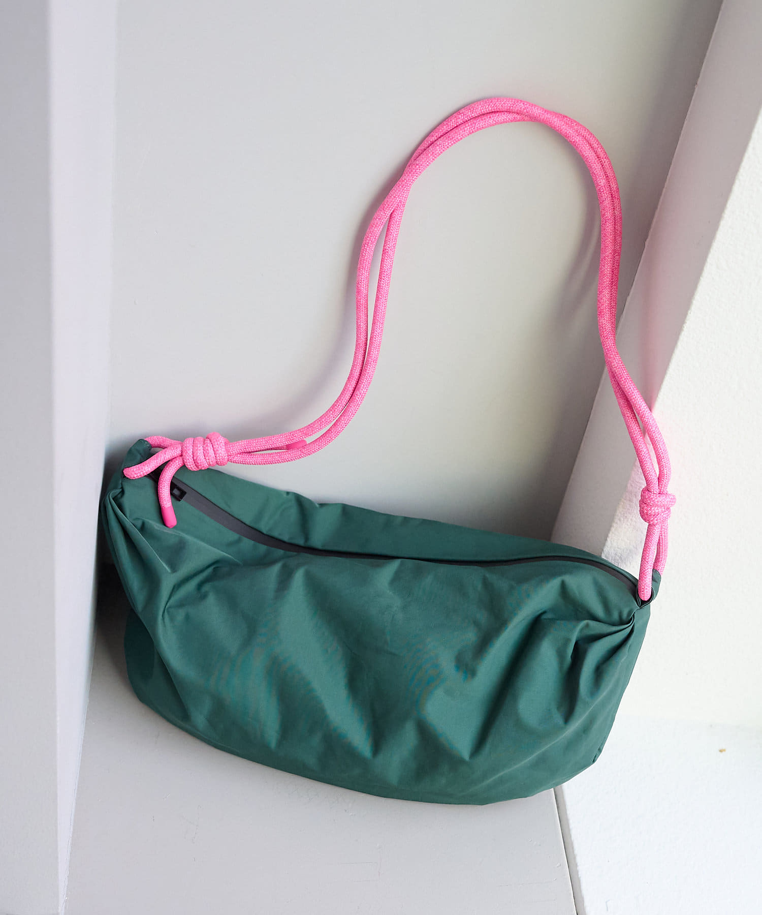 Omekashi(オメカシ) レディース LENK(リンク) Boat Shoulder BAG グリーン