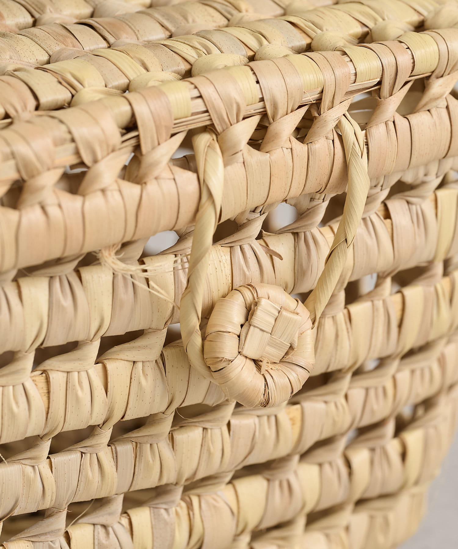 Omekashi(オメカシ) 【KECH LeS ESSENTIELS】RIBBON HANDLE BOX BAG