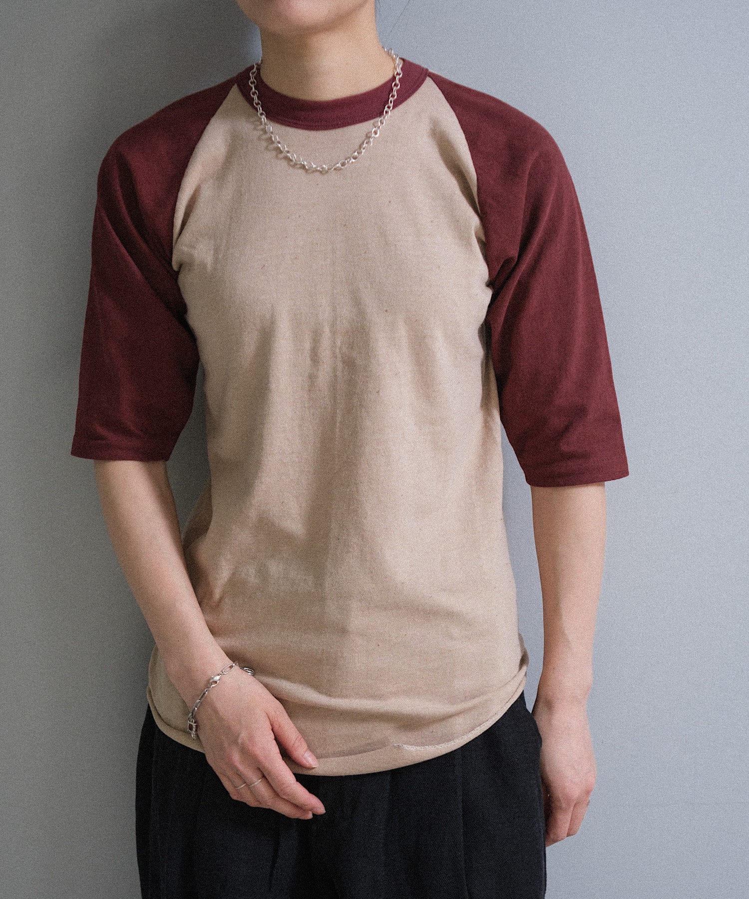 Pasterip(パセリ) Reworked raglan Tee
