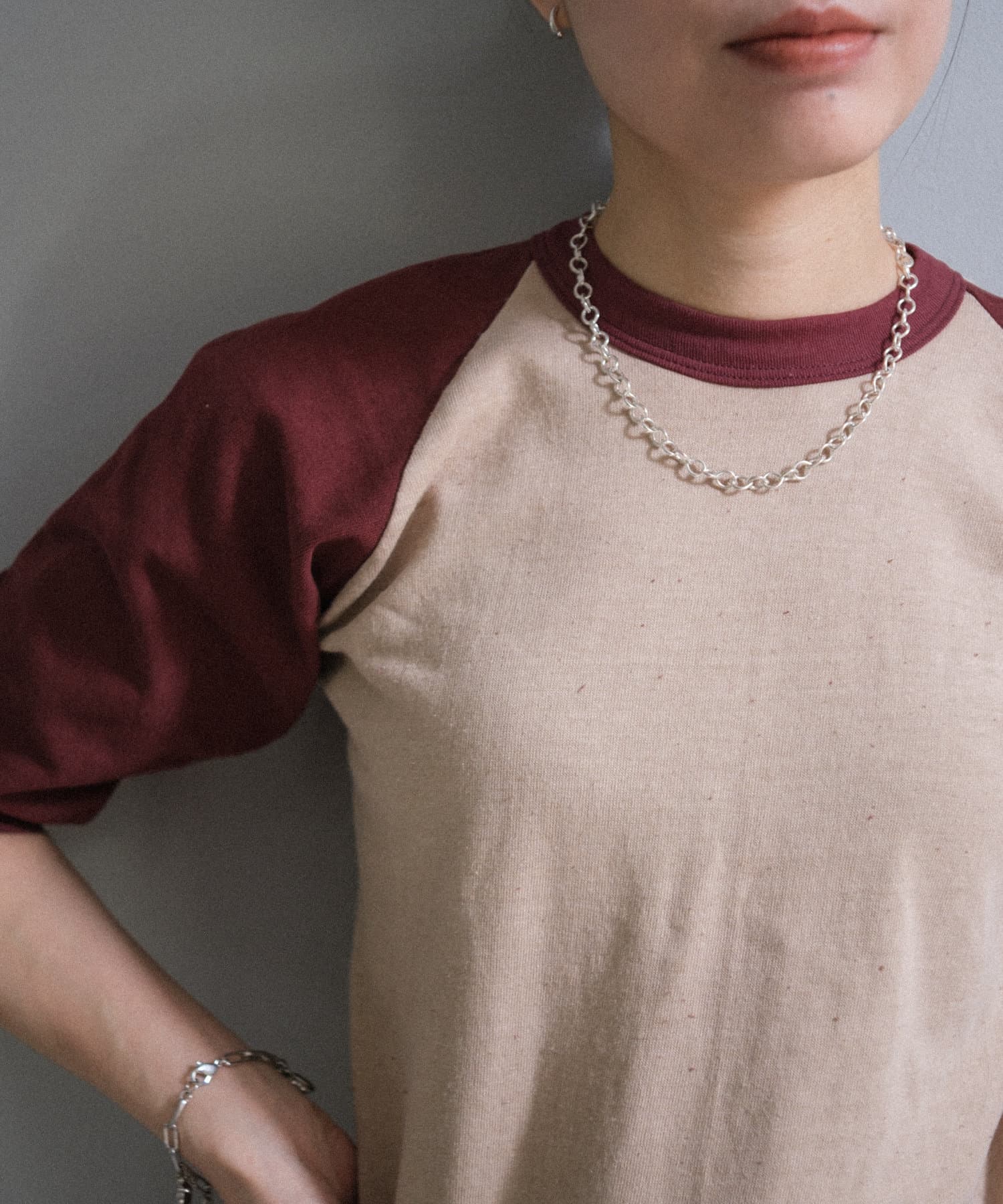 Pasterip(パセリ) Reworked raglan Tee