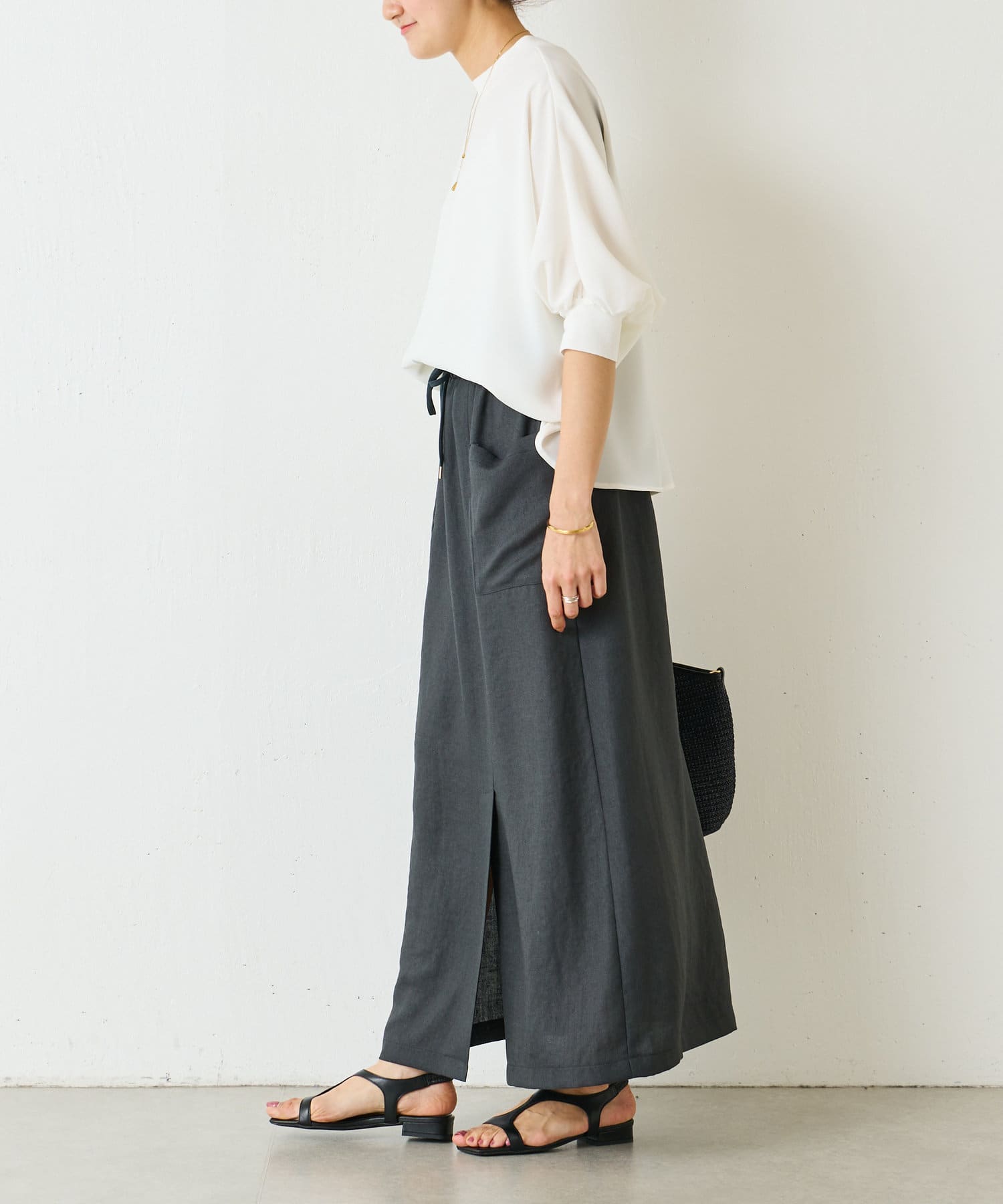 BEARDSLEY(ビアズリー) レザーカッティングサンダル