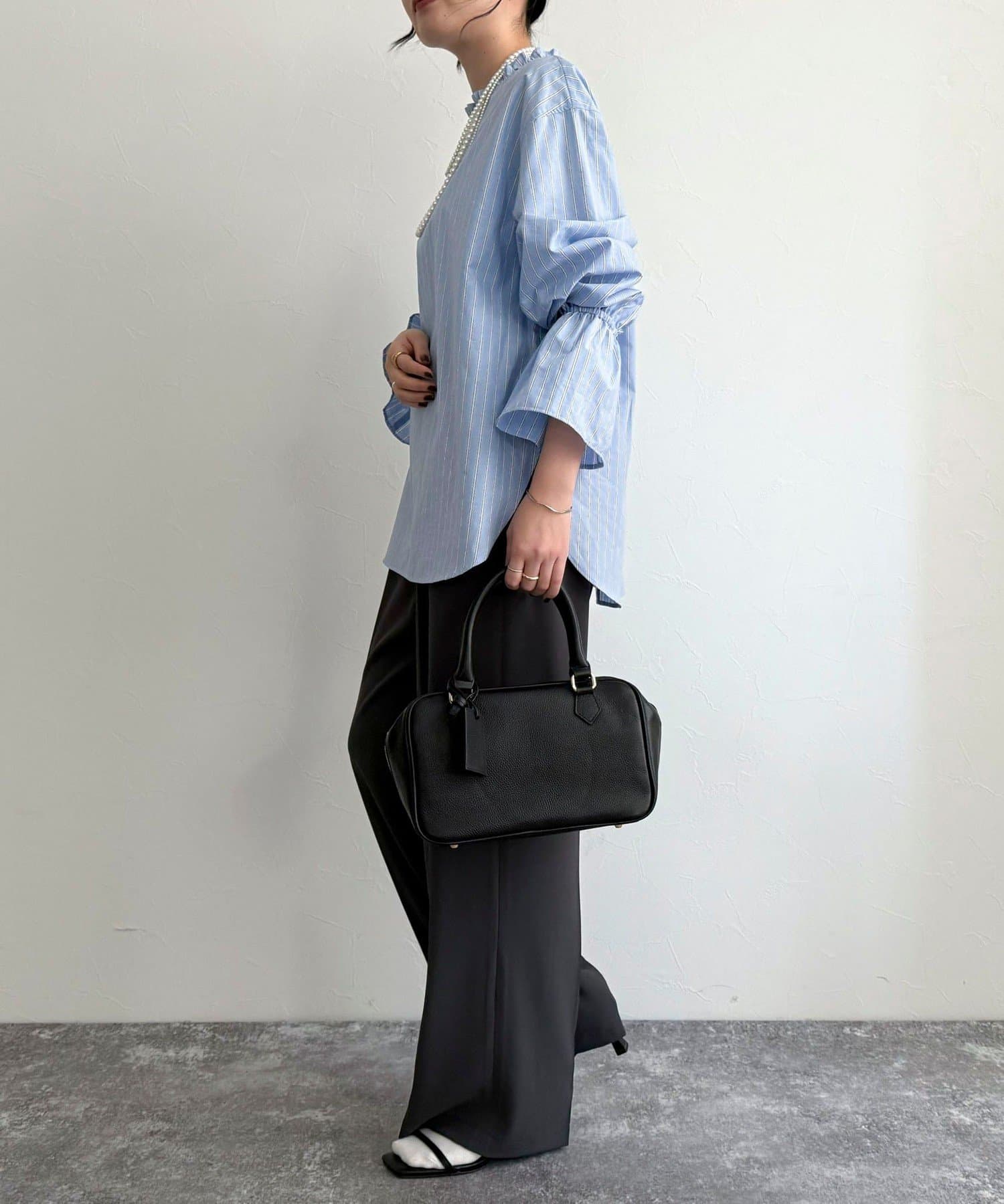 袖フレアストライプシャツ | FREDY & GLOSTER(フレディ アンド