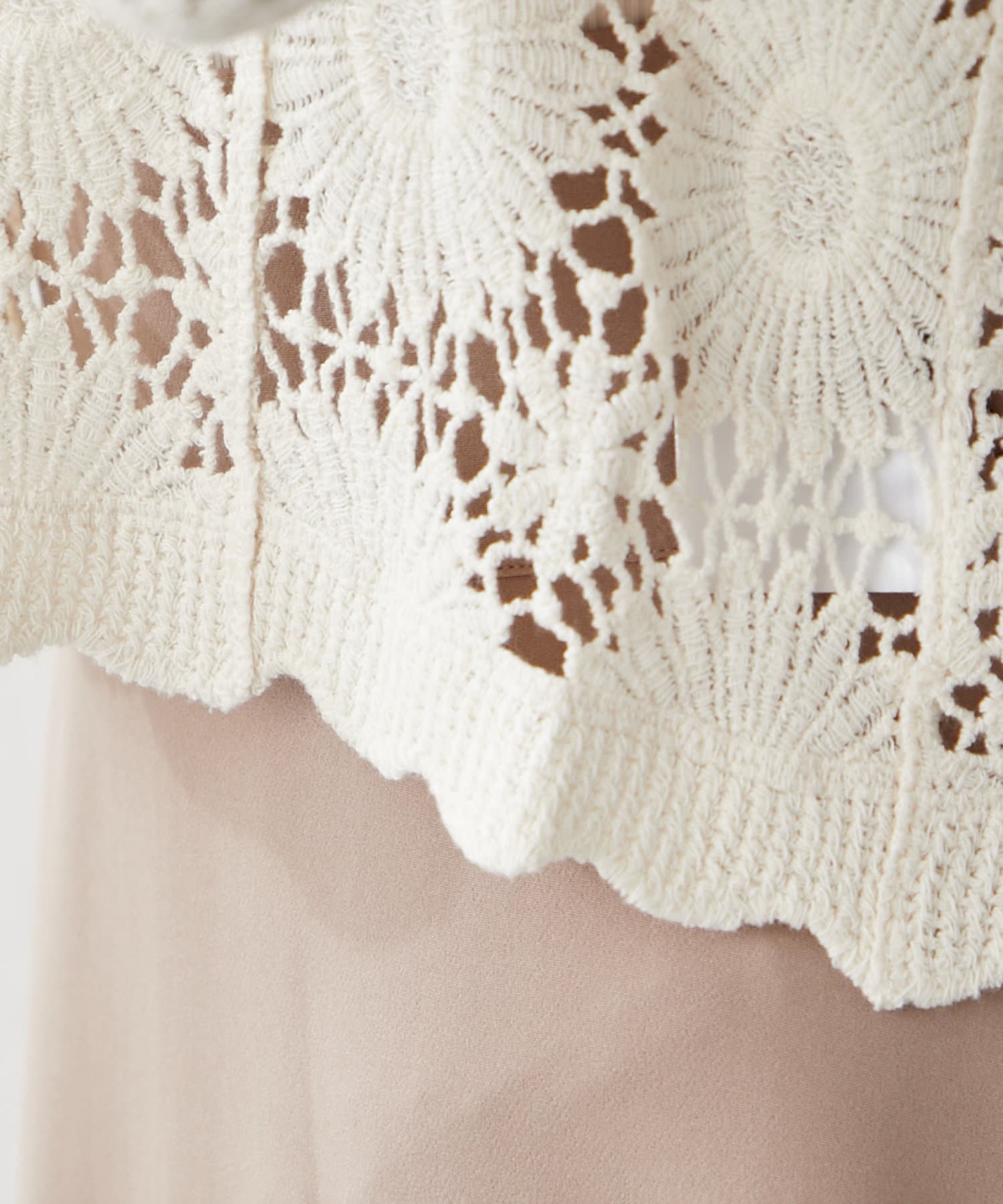 Remind me and forever(リマインドミーアンドフォーエバー) 【@_misato___セレクト】【リバイバル】かぎ針透かし編みカーディガン