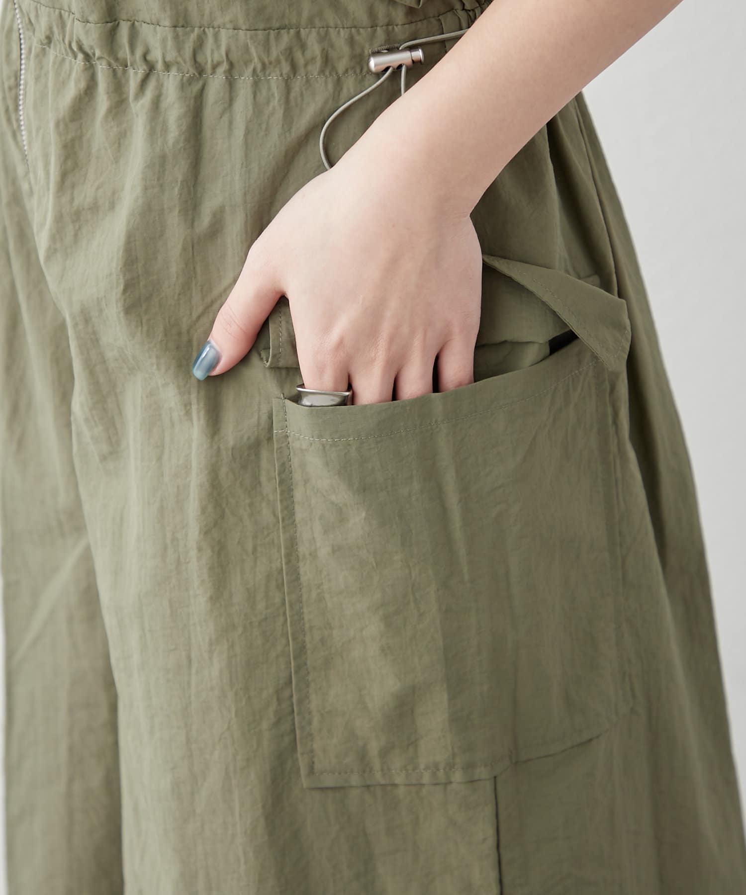 Remind me and forever(リマインドミーアンドフォーエバー) 【2025SS】フロントZIPオーバーオール