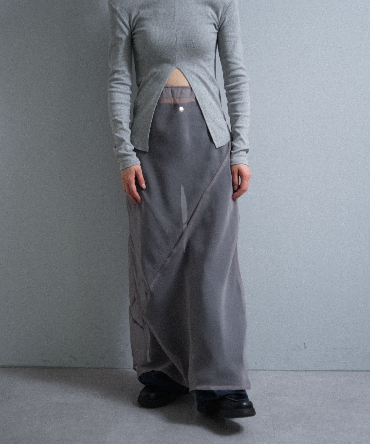 Organdy layering skirt | Pasterip(パセリ)レディース | PAL