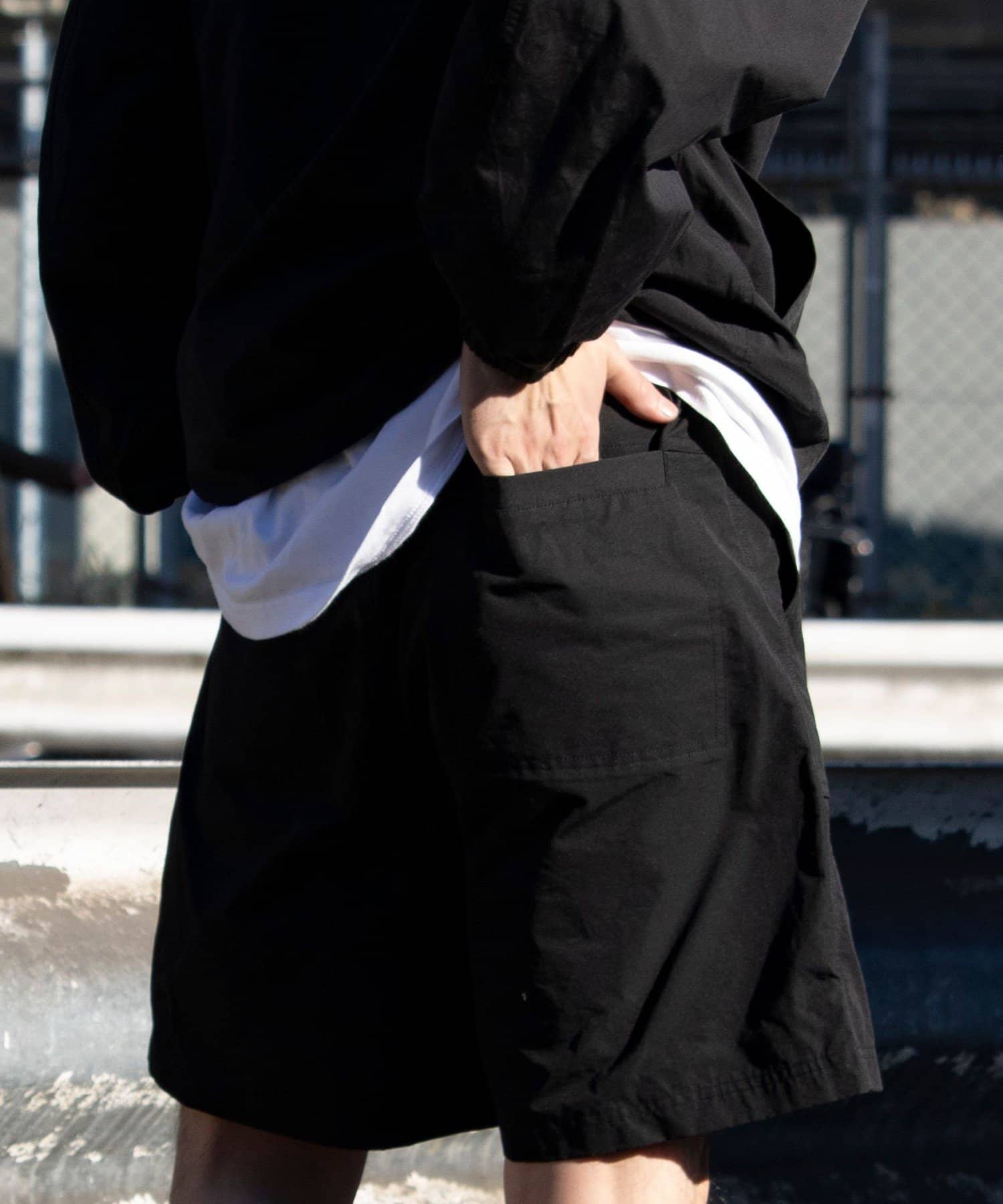 FREDY & GLOSTER(フレディ アンド グロスター) 【Jack Purcell】コットンナイロン ショートパンツ ショーツ