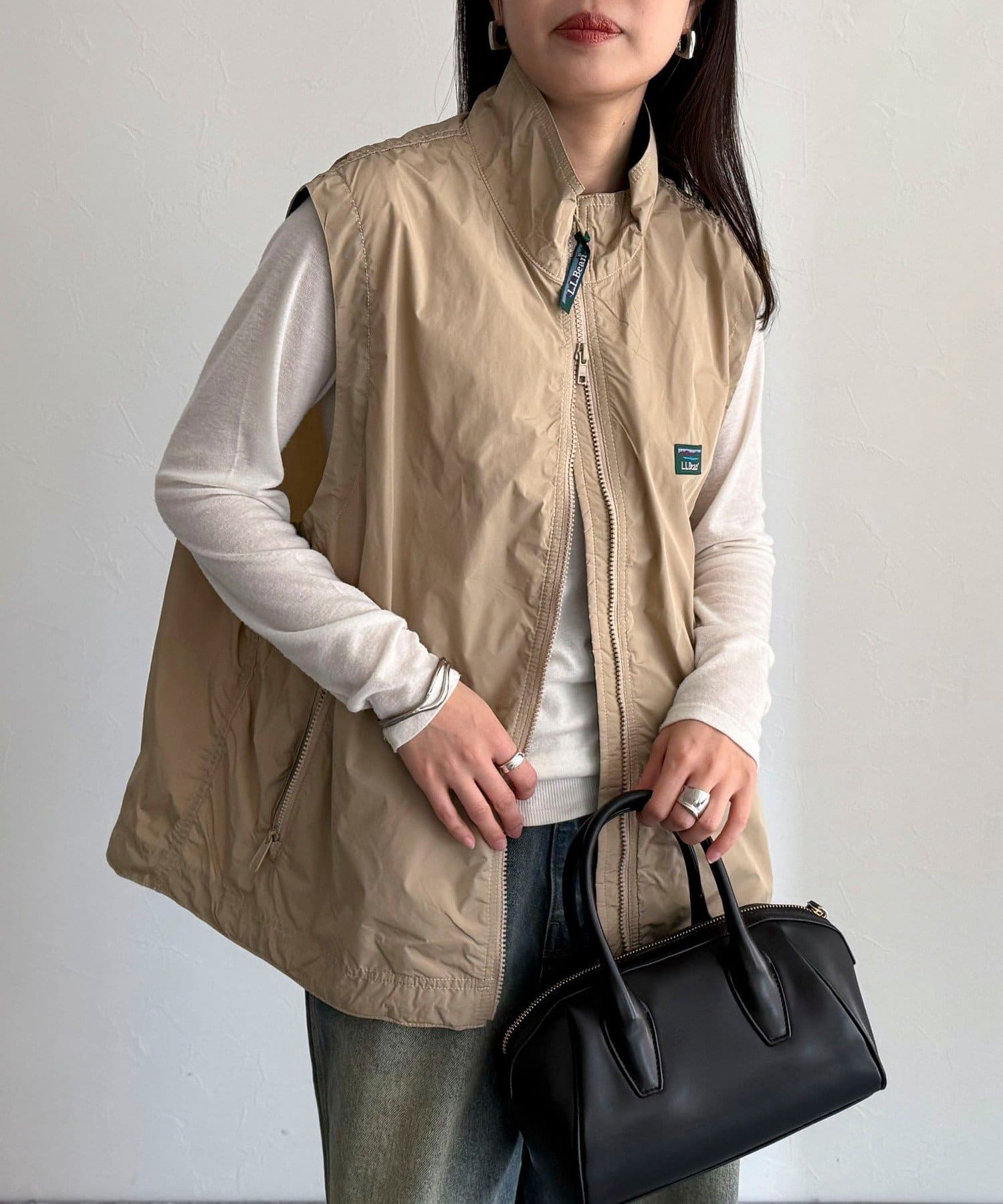 FREDY & GLOSTER(フレディ アンド グロスター) レディース 【L. L.Bean】Roxbury vest ベージュ