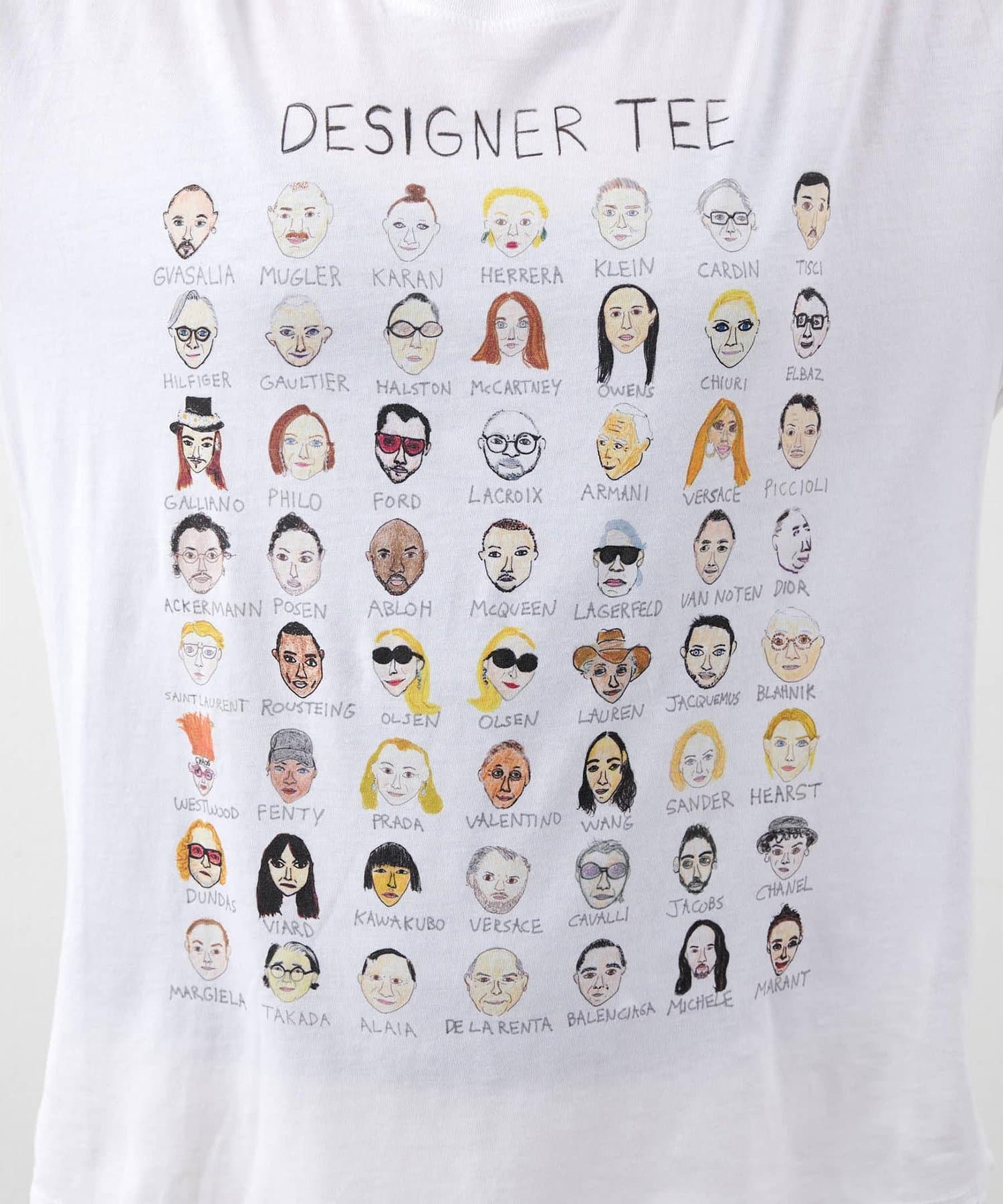 Whim Gazette(ウィム ガゼット) 【UNFORTUNATE  PORTRAIT】Designer Tシャツ