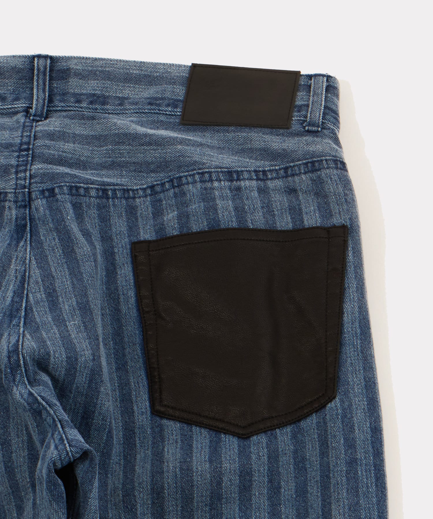 WHO’S WHO gallery(フーズフーギャラリー) 【セットアップ対応】ストライプデニムパンツ