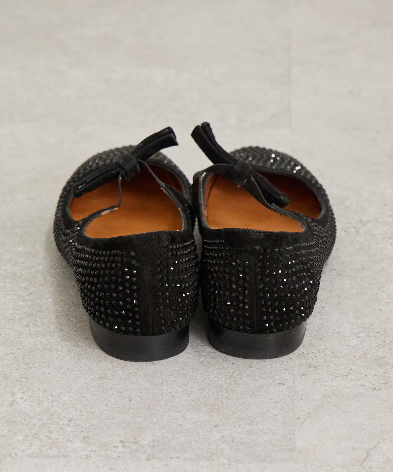 mystic(ミスティック) NILFARR　スタッズリボンバレエシューズ