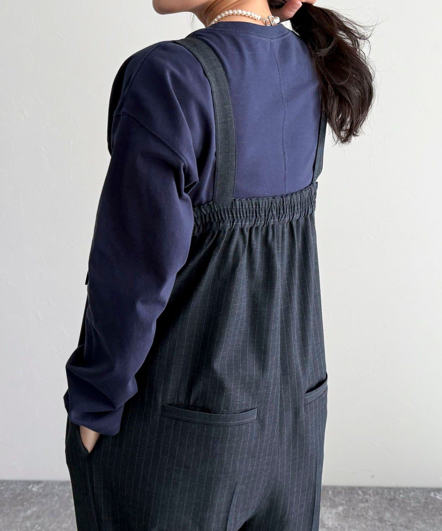 FREDY & GLOSTER(フレディ アンド グロスター) ヤーン刺繍ロゴロンTシャツ