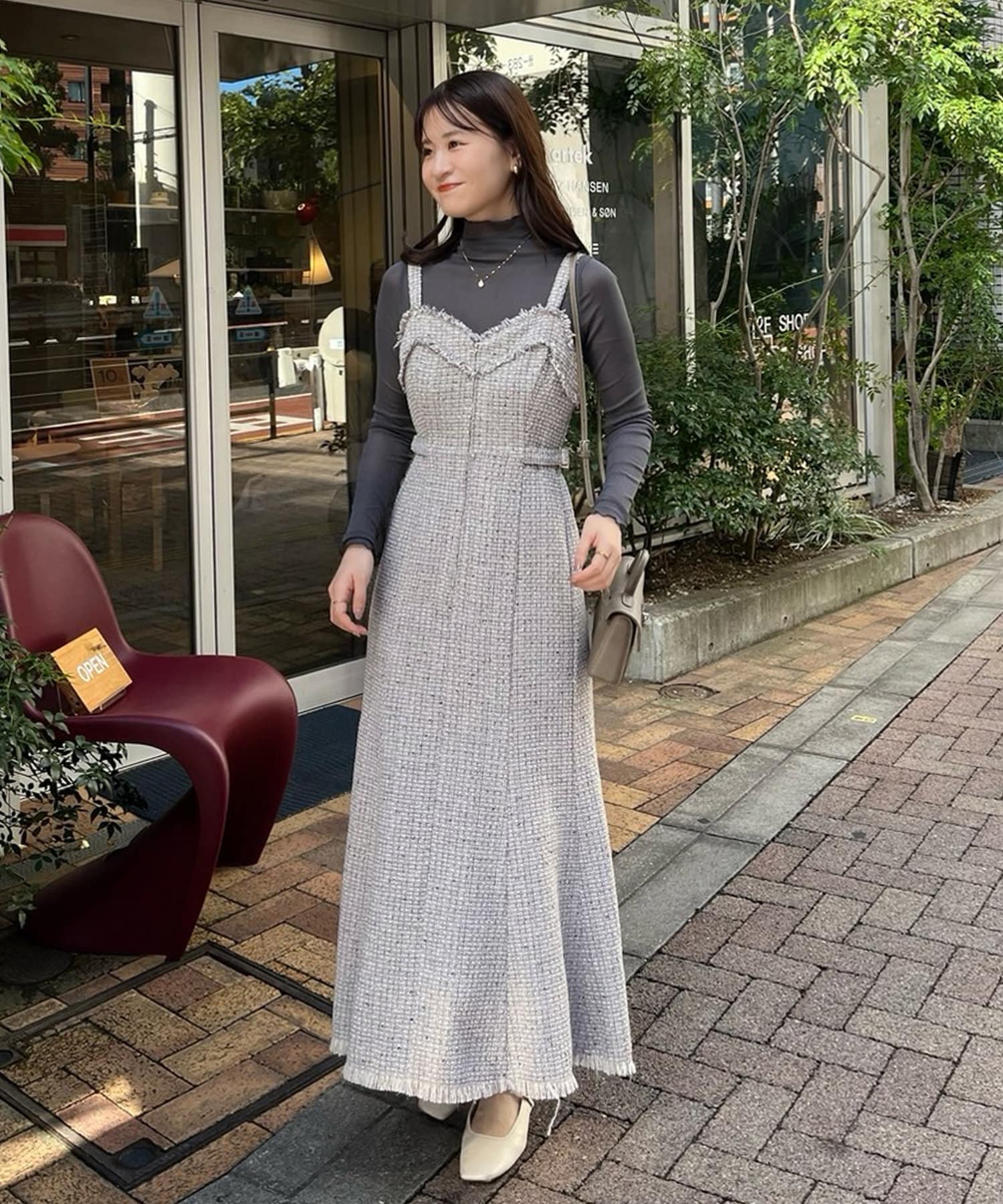 megumi企画】ツイードジャンスカ／再販売／新色追加 | one after