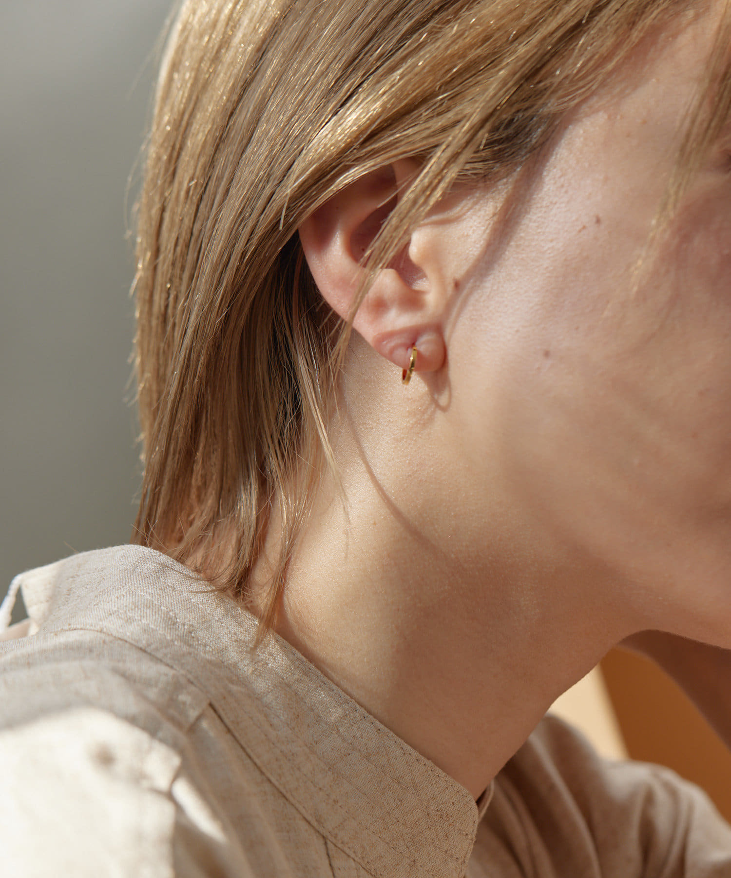 ear PAPILLONNER(イア パピヨネ) 《スターリングシルバー使用》クリスタルストーンピアス