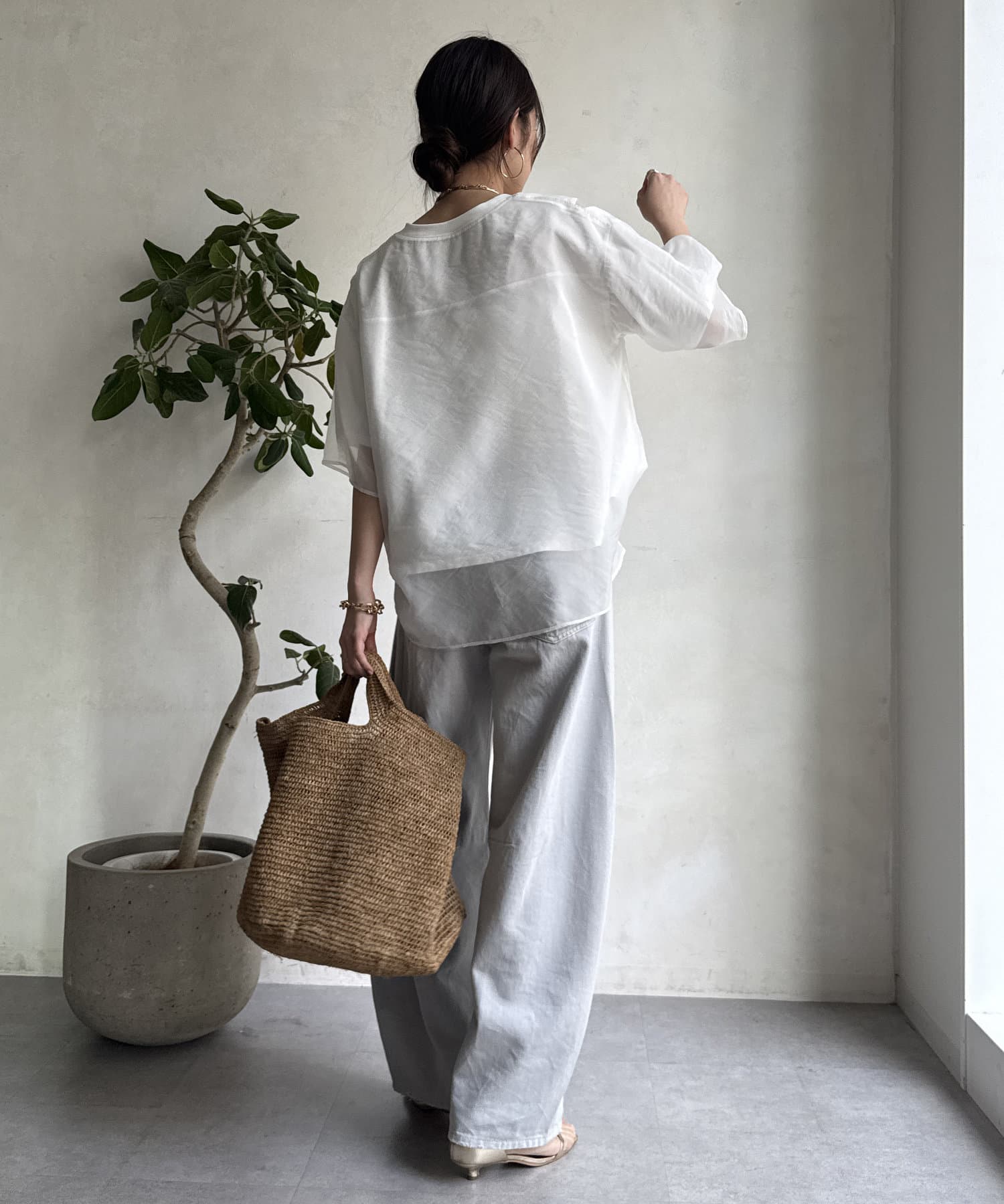完売商品※DouDou リバーシブルカットソー セール】【WEB限定】リバーシブルカットソー（Tシャツ