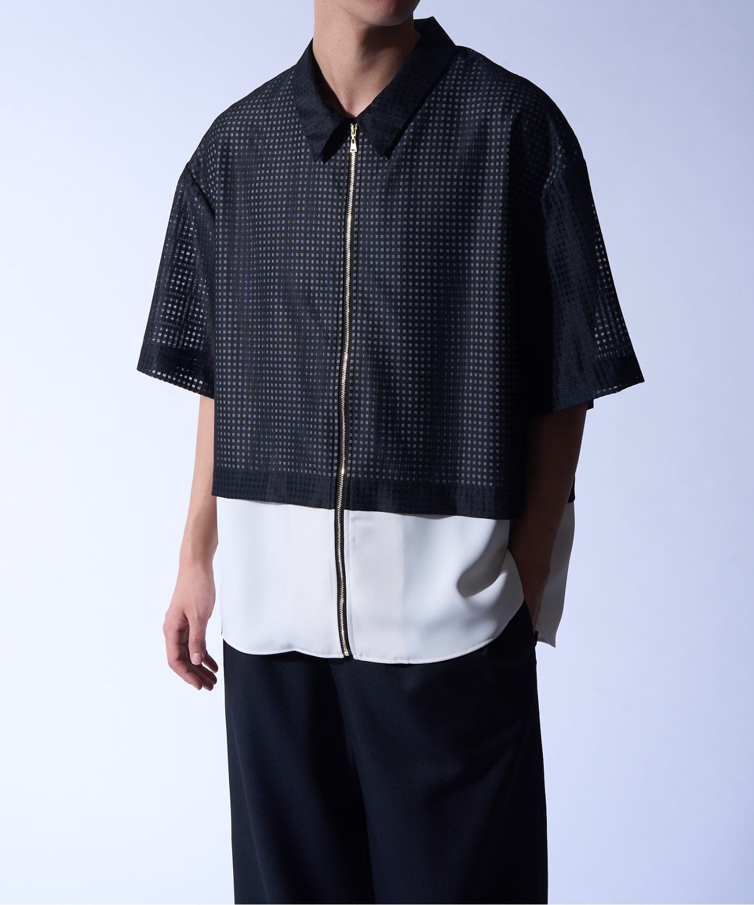 CULLNI 25SS レイヤードシャツ CULLNI - 【残り一点】Gingham