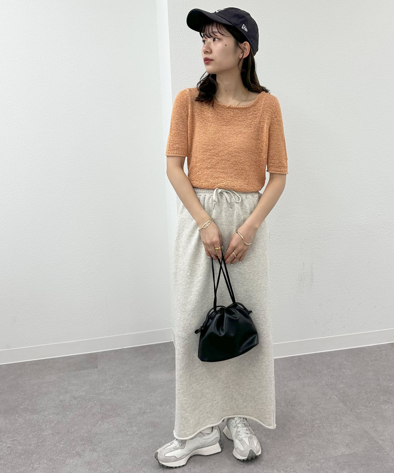 DISCOAT(ディスコート) スラブワンショル5分袖