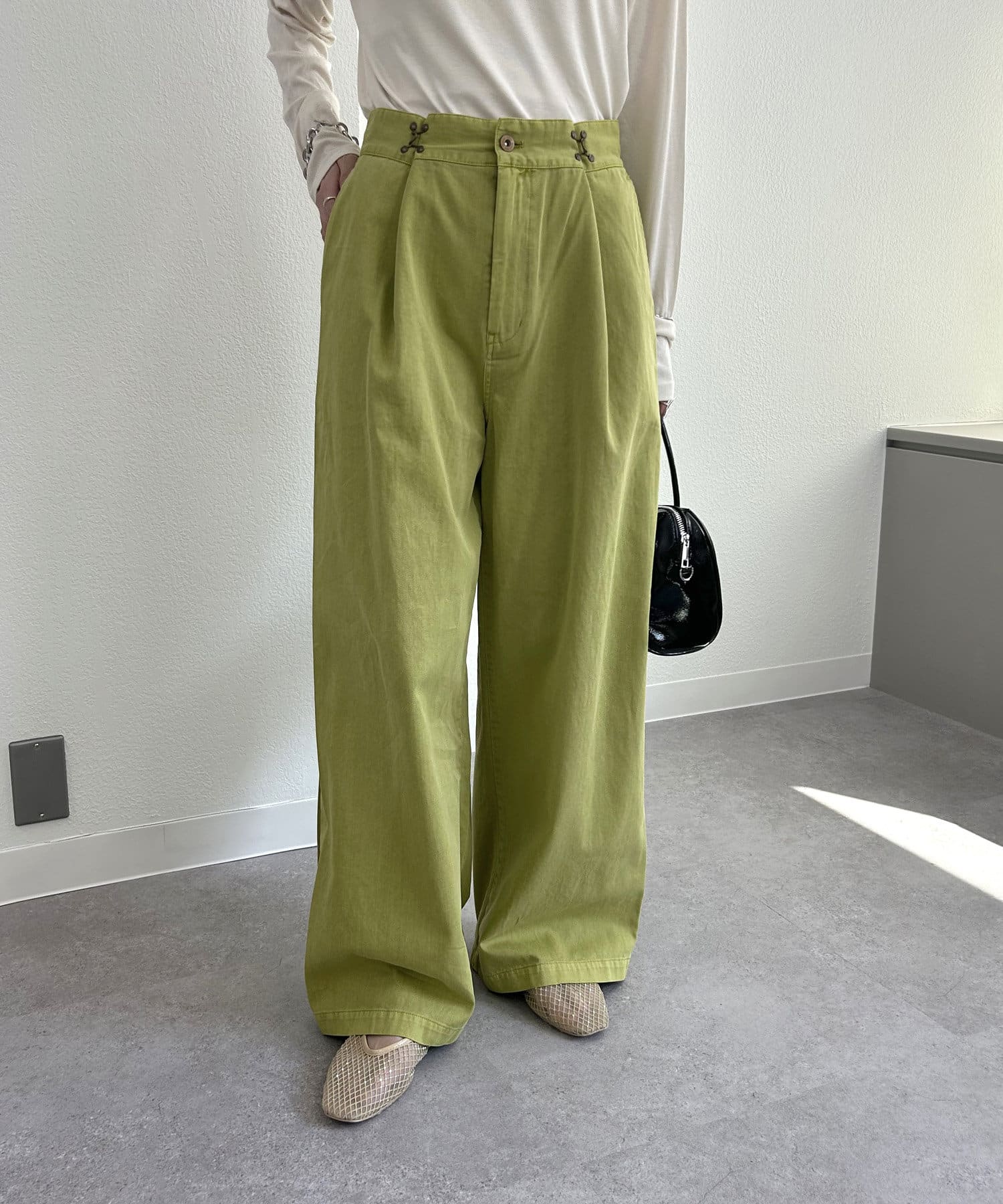 Dickies 製品染めフックベルトパンツ | mystic(ミスティック