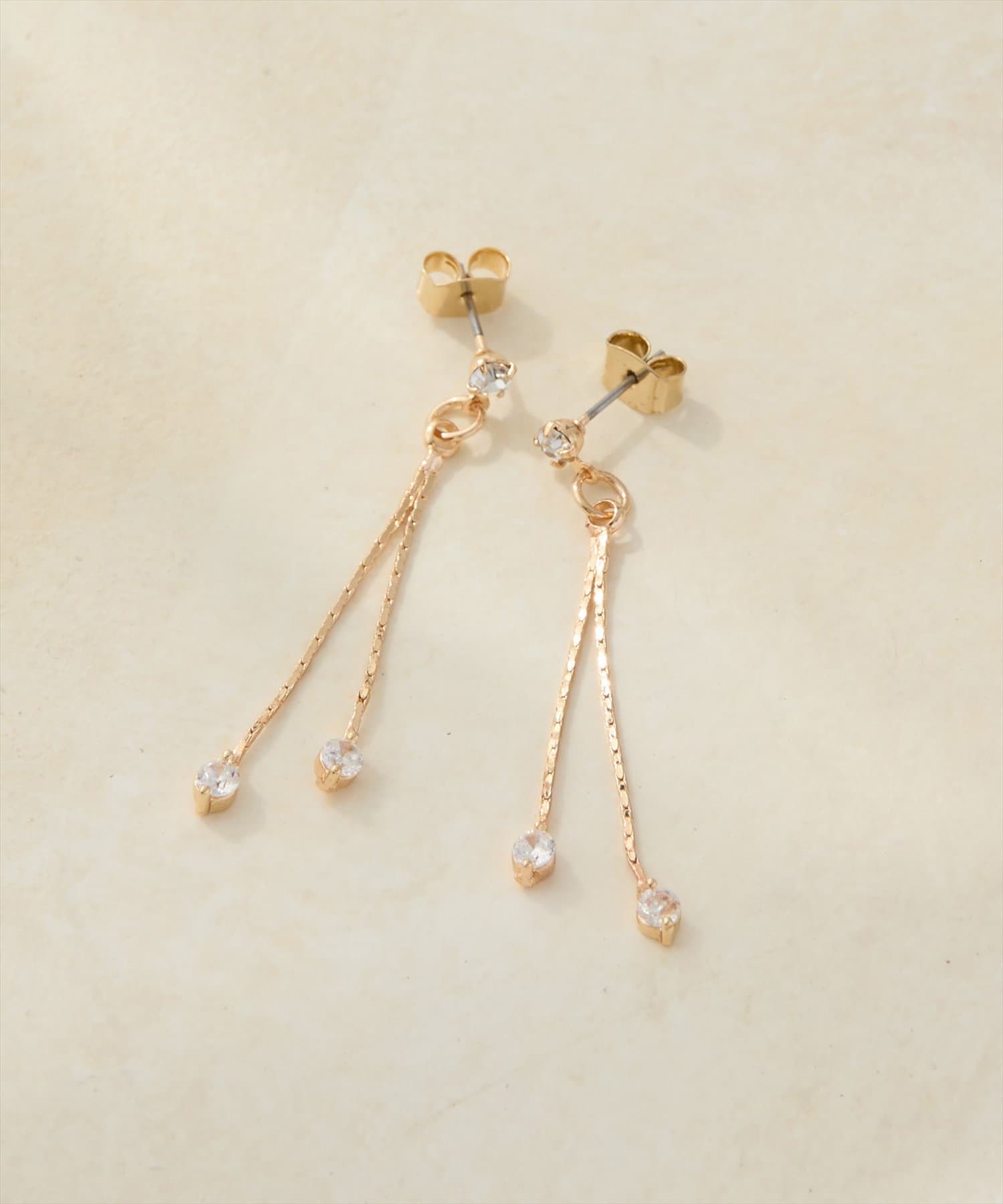 natural couture(ナチュラルクチュール) ゆらゆらピアス