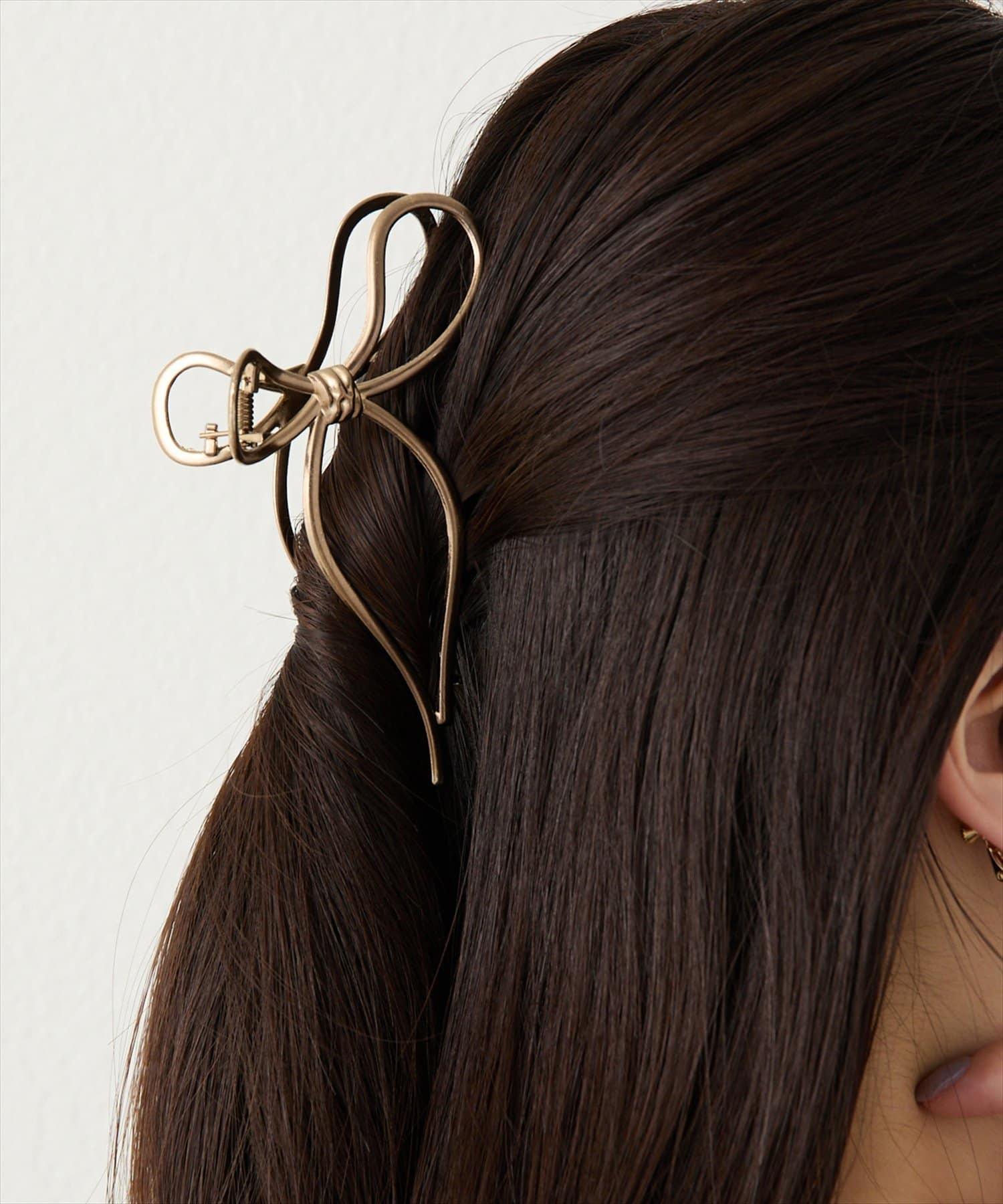 natural couture(ナチュラルクチュール) リボンヘアクリップ